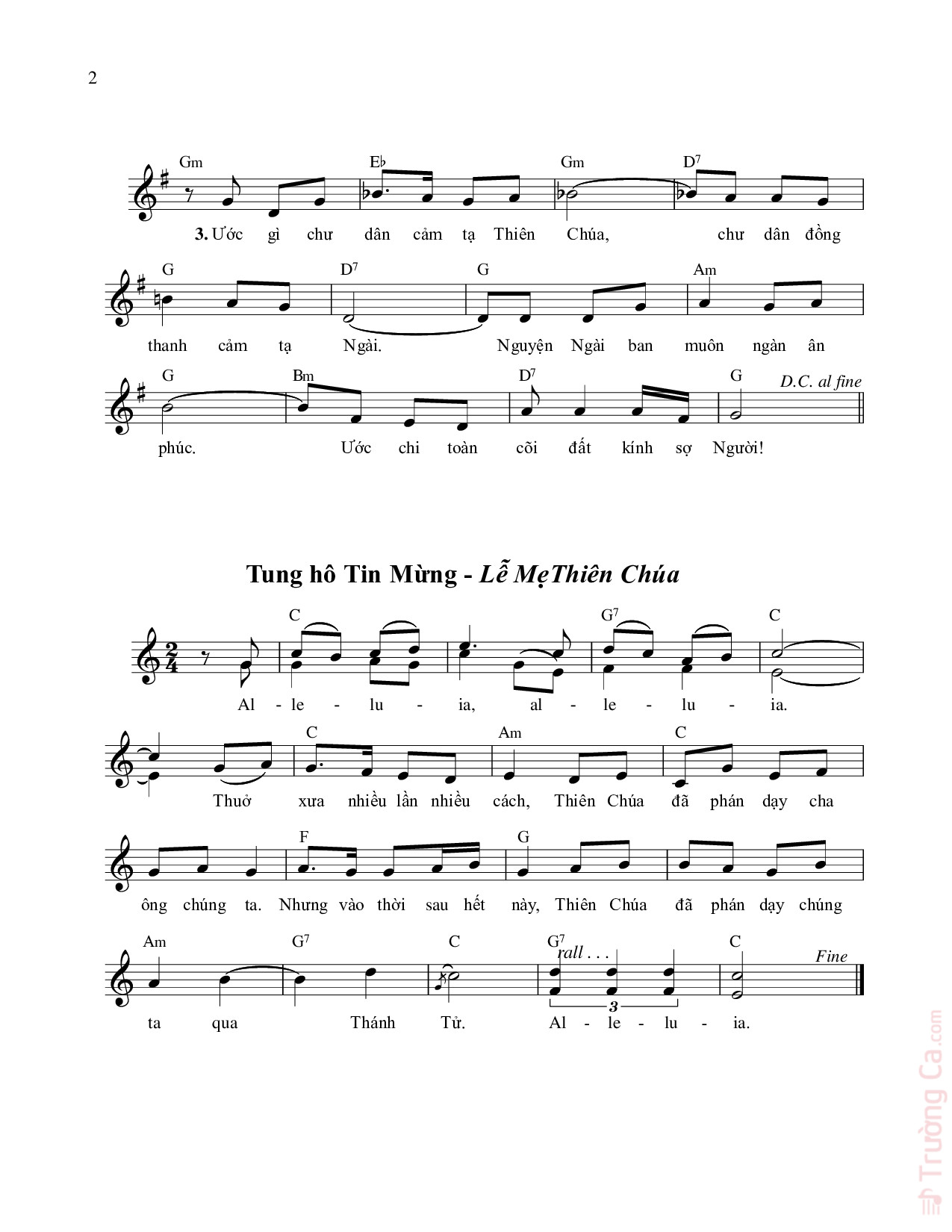 Nguyện Chúa Trời dủ thương và chúc phúc cho chúng con, Trang 6