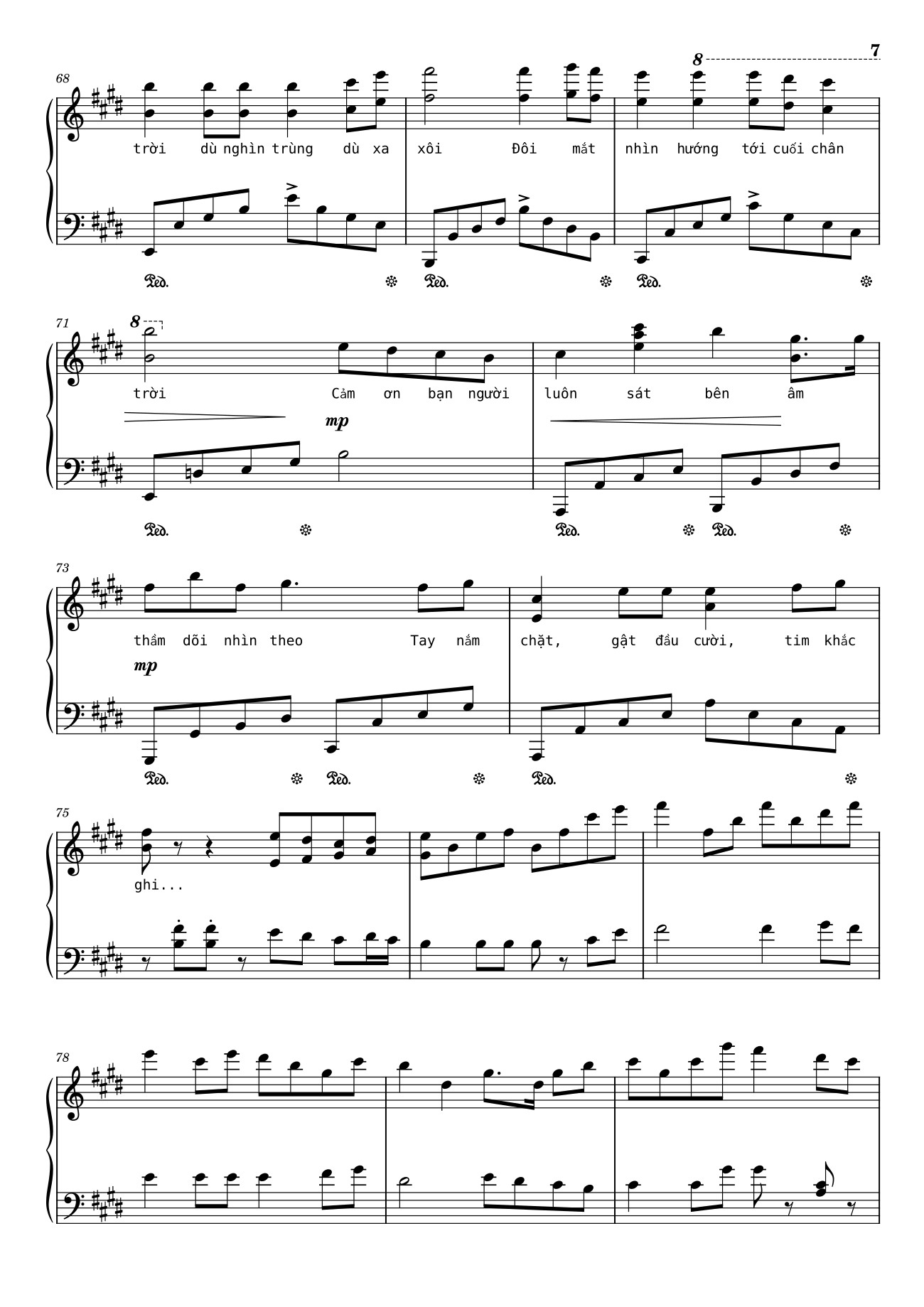 Page 7 of Sheet music PDF Như ngày hôm qua Sheet Piano - Ngo_Duong_Hoang_An