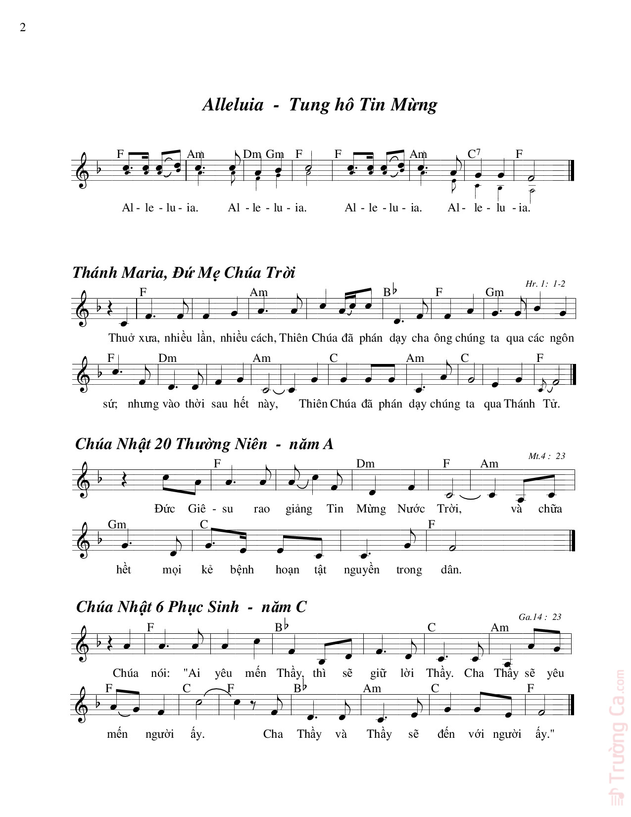 Nguyện Chúa Trời dủ thương và chúc phúc cho chúng con, Trang 4