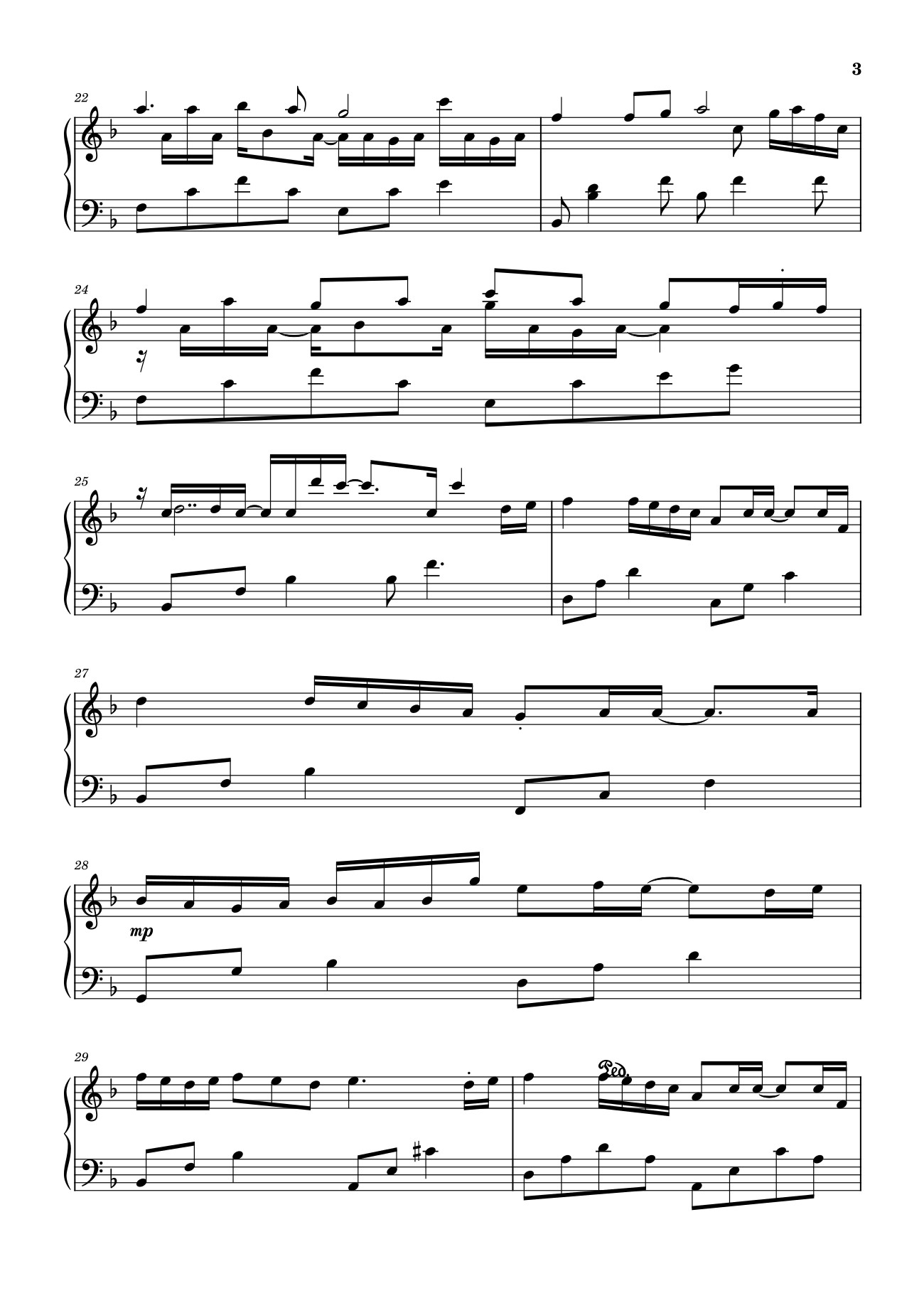 Page 3 of Sheet music PDF Chỉ Là Không Cùng Nhau – 错位时空 - 艾辰 Sheet Piano - Quangducpiano
