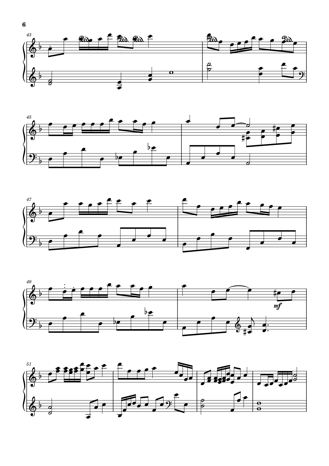 Page 6 of Sheet music PDF Chỉ Là Không Cùng Nhau – 错位时空 - 艾辰 Sheet Piano - Quangducpiano