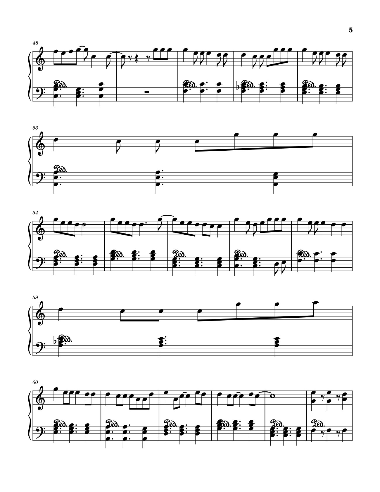 Page 5 of Sheet music PDF MUỘN RỒI MÀ SAO CÒN - SƠN TÙNG M-TP Sheet Piano - Petun2502