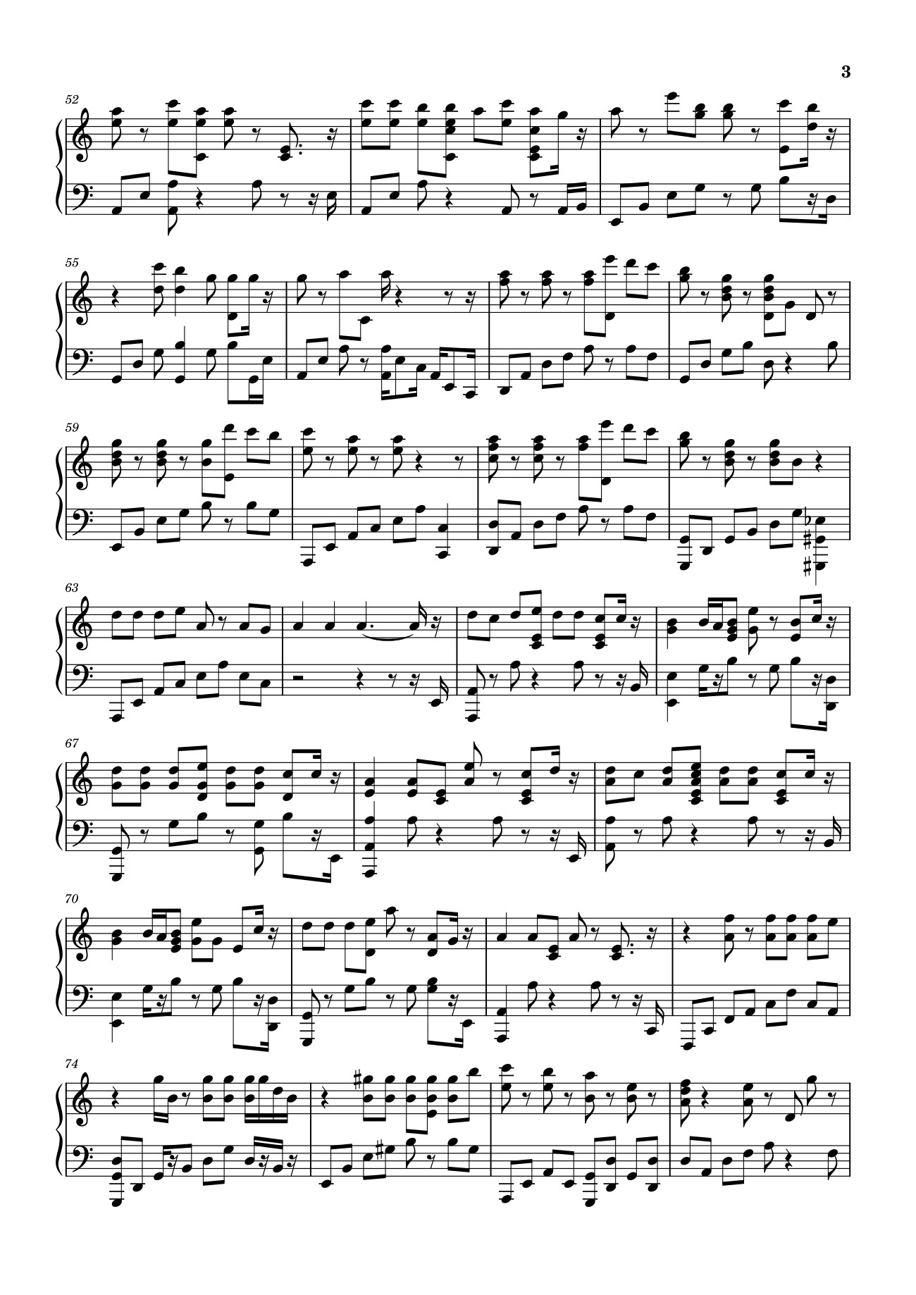 Page 3 of Sheet music PDF JISOO - 꽃 (FLOWER) - Piano Cover By Pianella Piano - Vinnikivan0