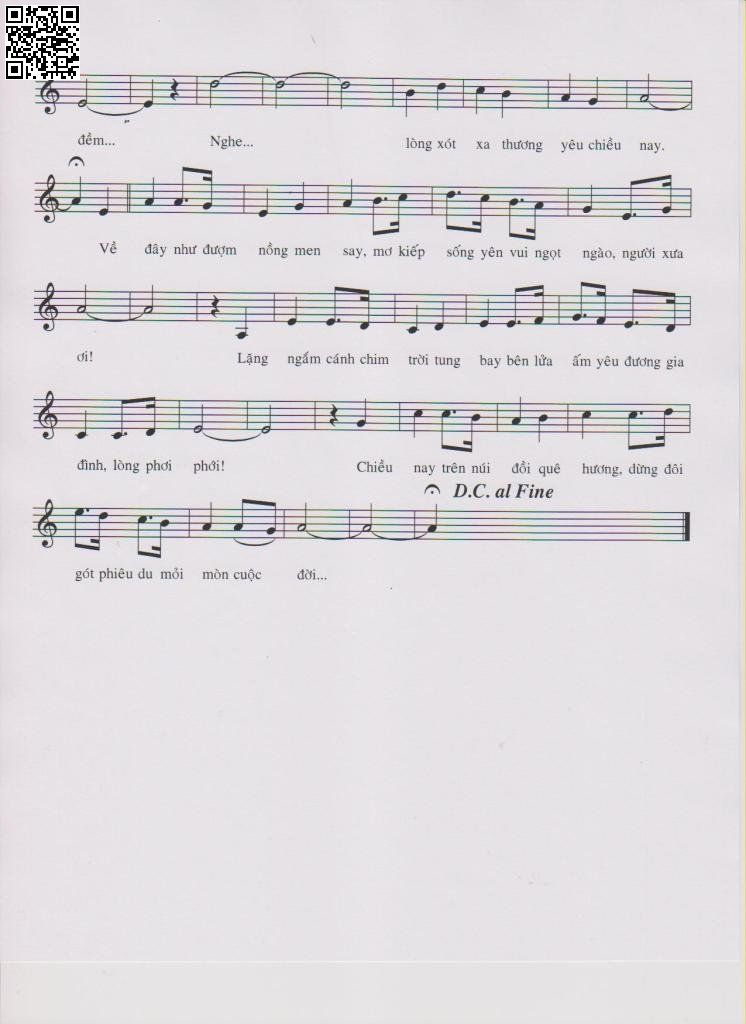 Page 5 of Sheet music PDF Gót phiêu du - Thanh Sơn