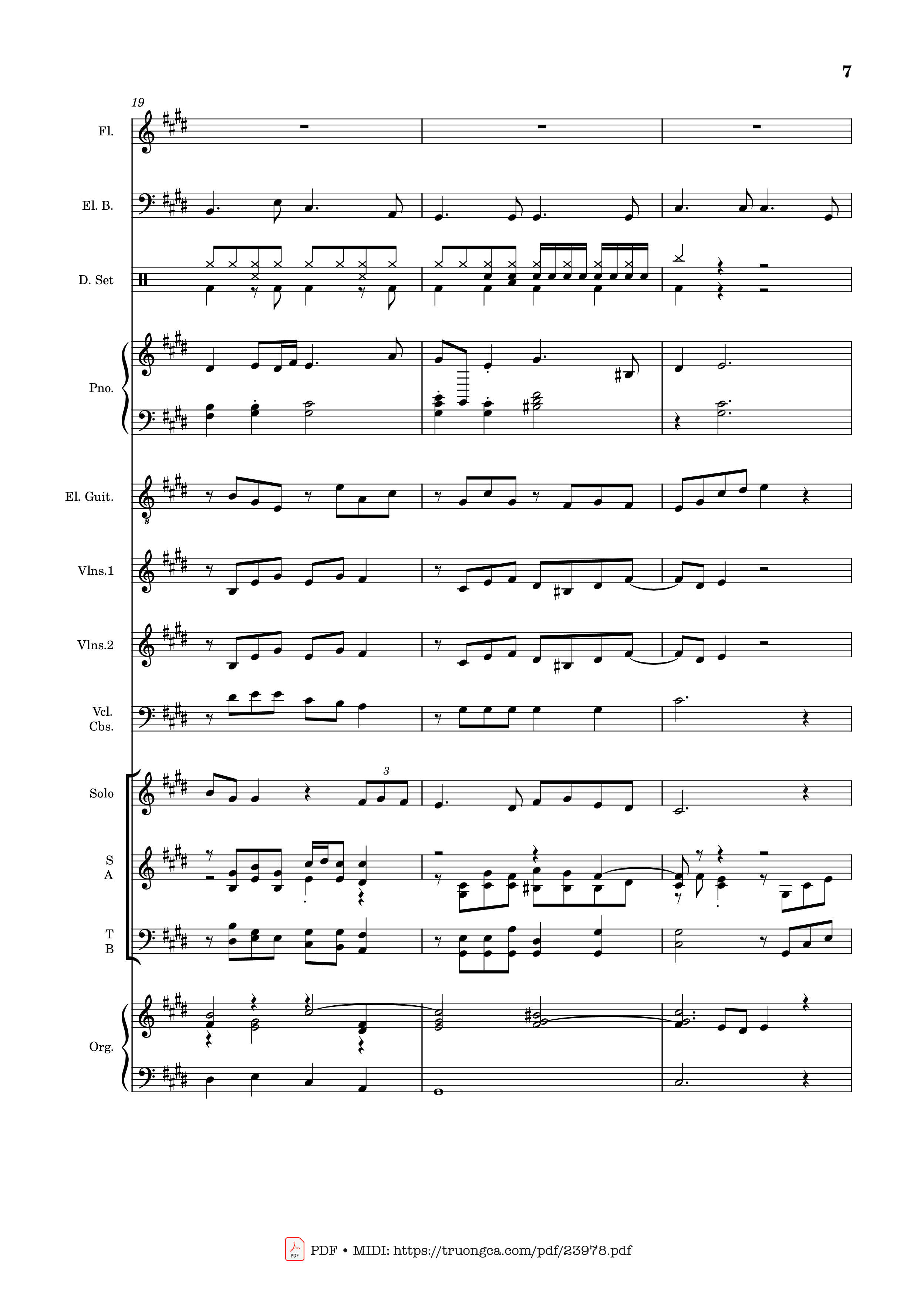 Page 7 of Sheet music PDF MÙA ĐÔNG NĂM ẤY (hợp xướng) - Hoài Đức