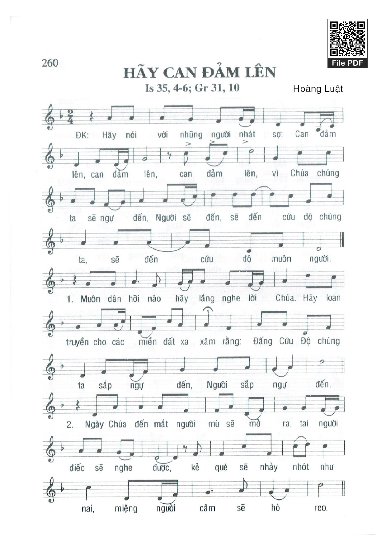 Hãy Can Đảm Lên