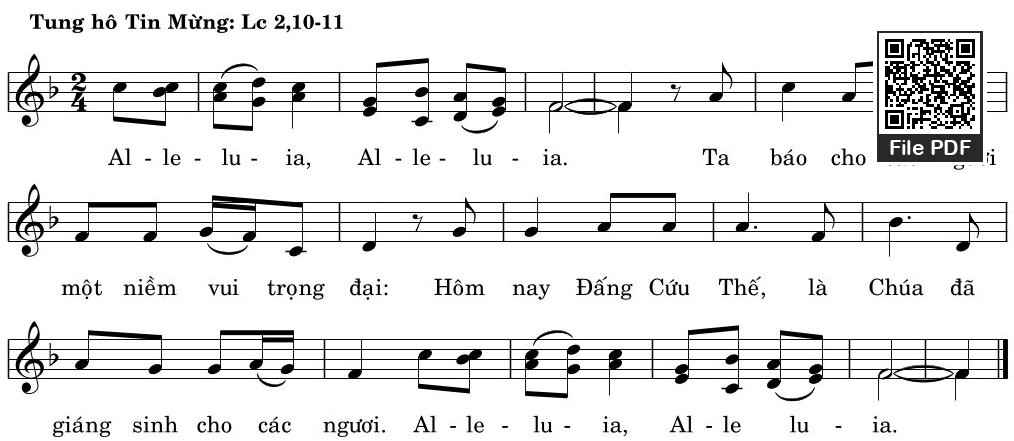 Sheet PDF of Thtm. Lễ Đêm Giáng Sinh
