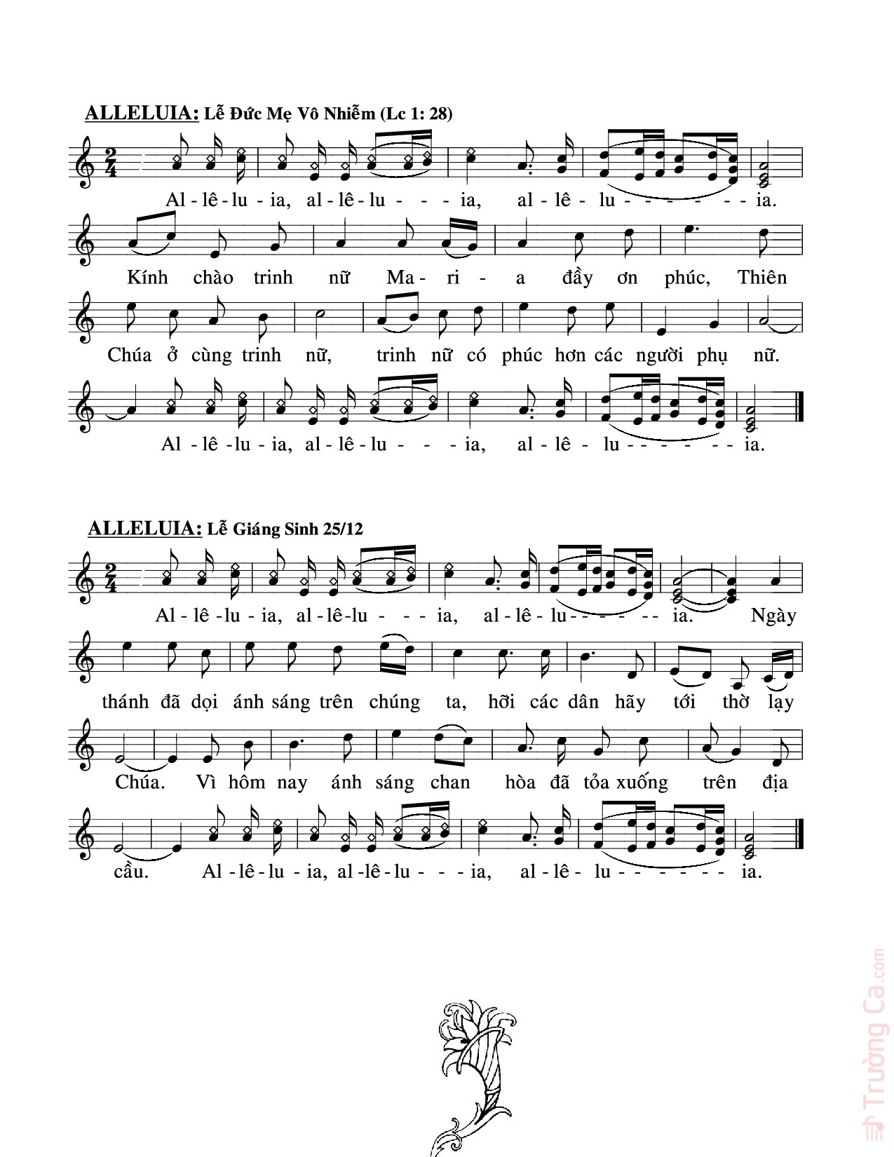 Page 2 of Sheet music PDF Thánh Vịnh 97, Bài Ca Mới - Mi Giáng