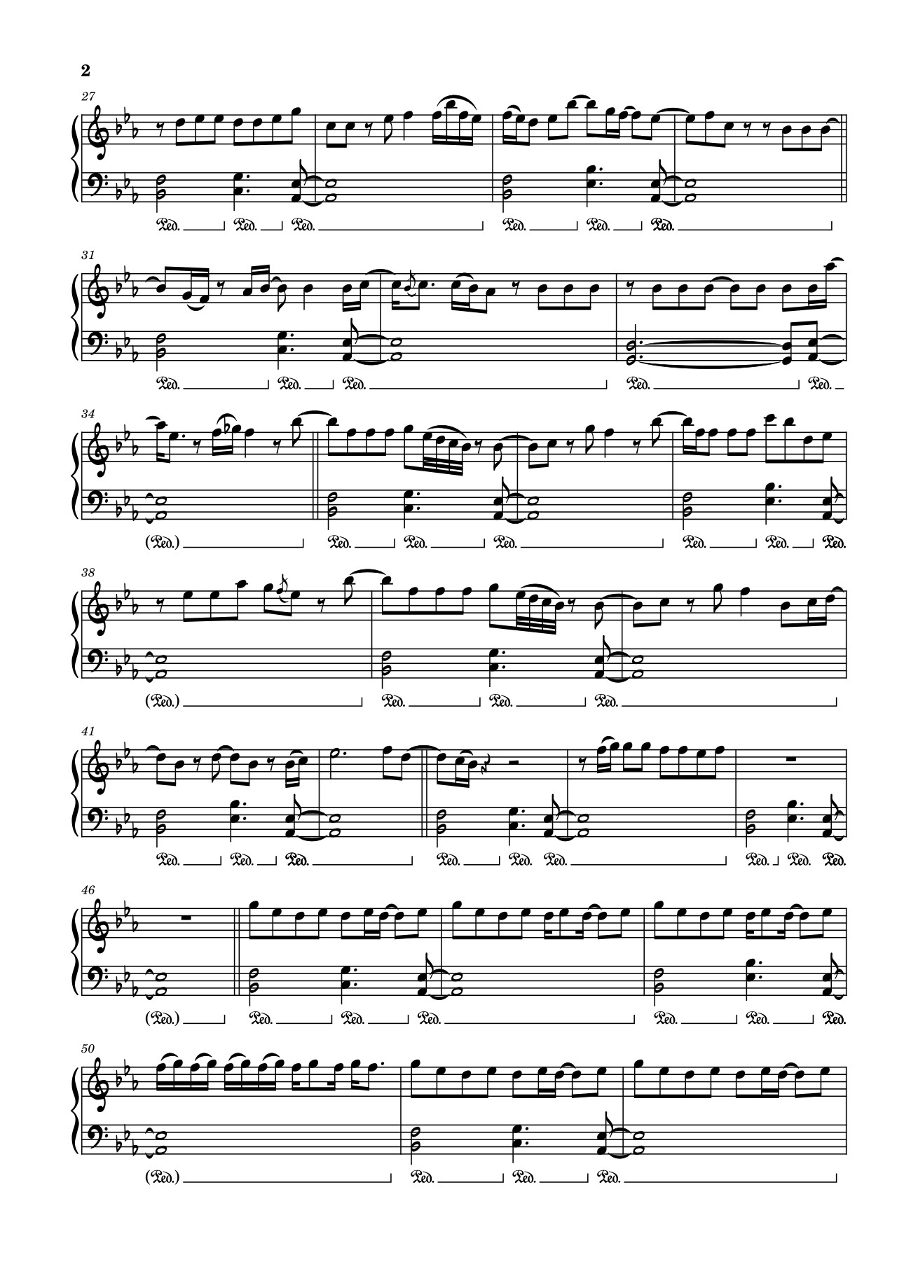 Page 2 of Sheet music PDF Taste Sheet Piano - Sabrina Carpenter