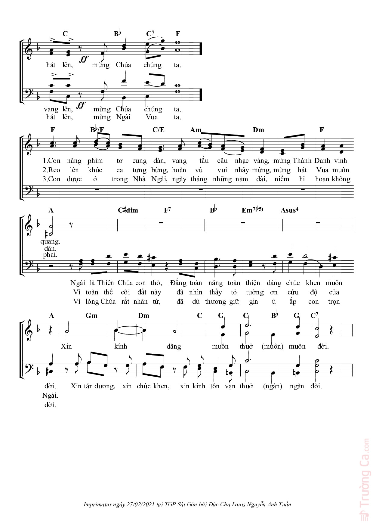 Khúc tân ca nào hát lên một khúc tân ca nào hát lên, Trang 2