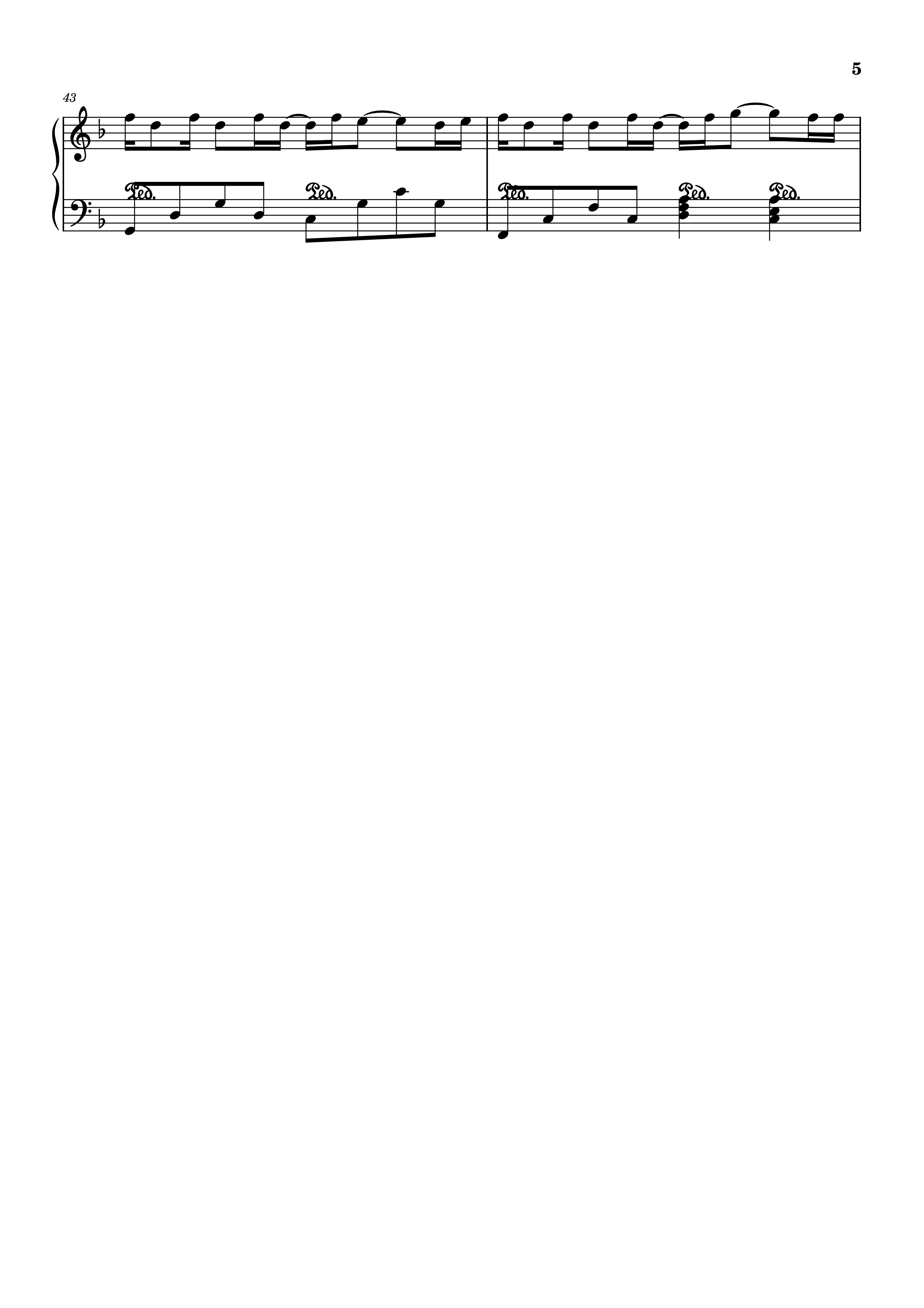 Page 5 of Sheet music PDF Cause I Love You Sheet Piano - Nghiep