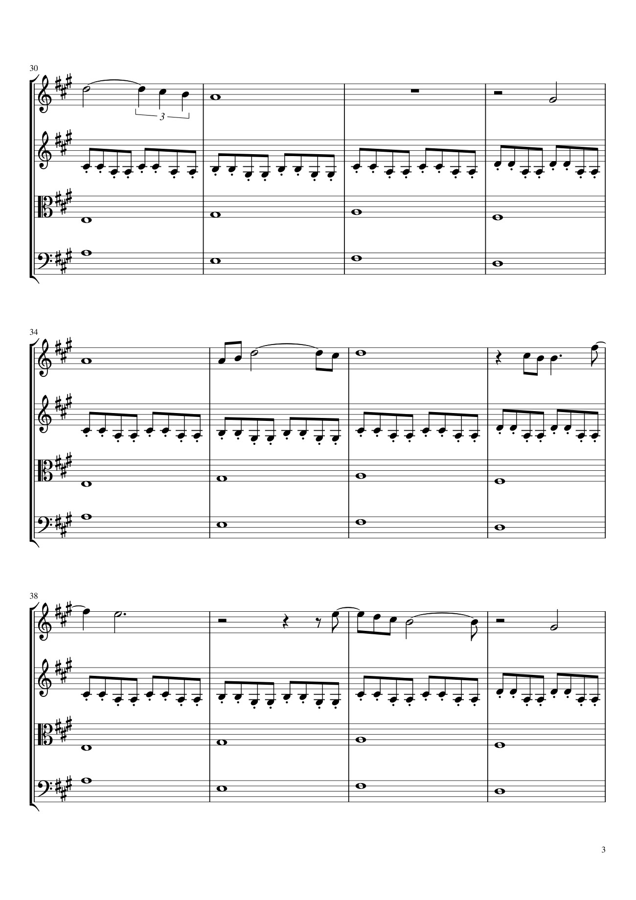 Page 3 of Sheet music PDF Gladiator (The Battle / Now We Are Free) Sheet Violin - Mira