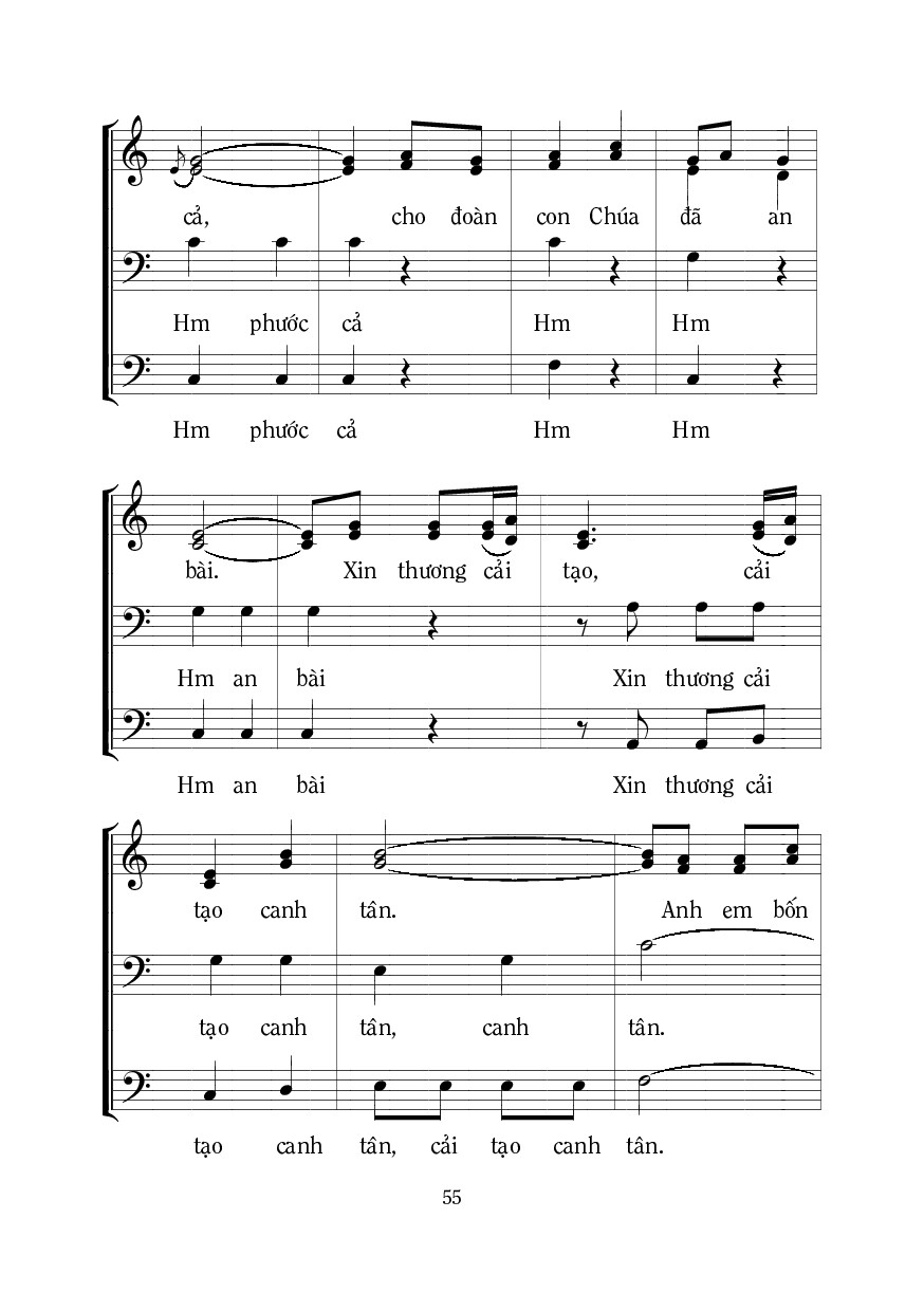 Page 6 of Sheet music PDF Muôn Lạy Đức Kitô - Mi Trầm