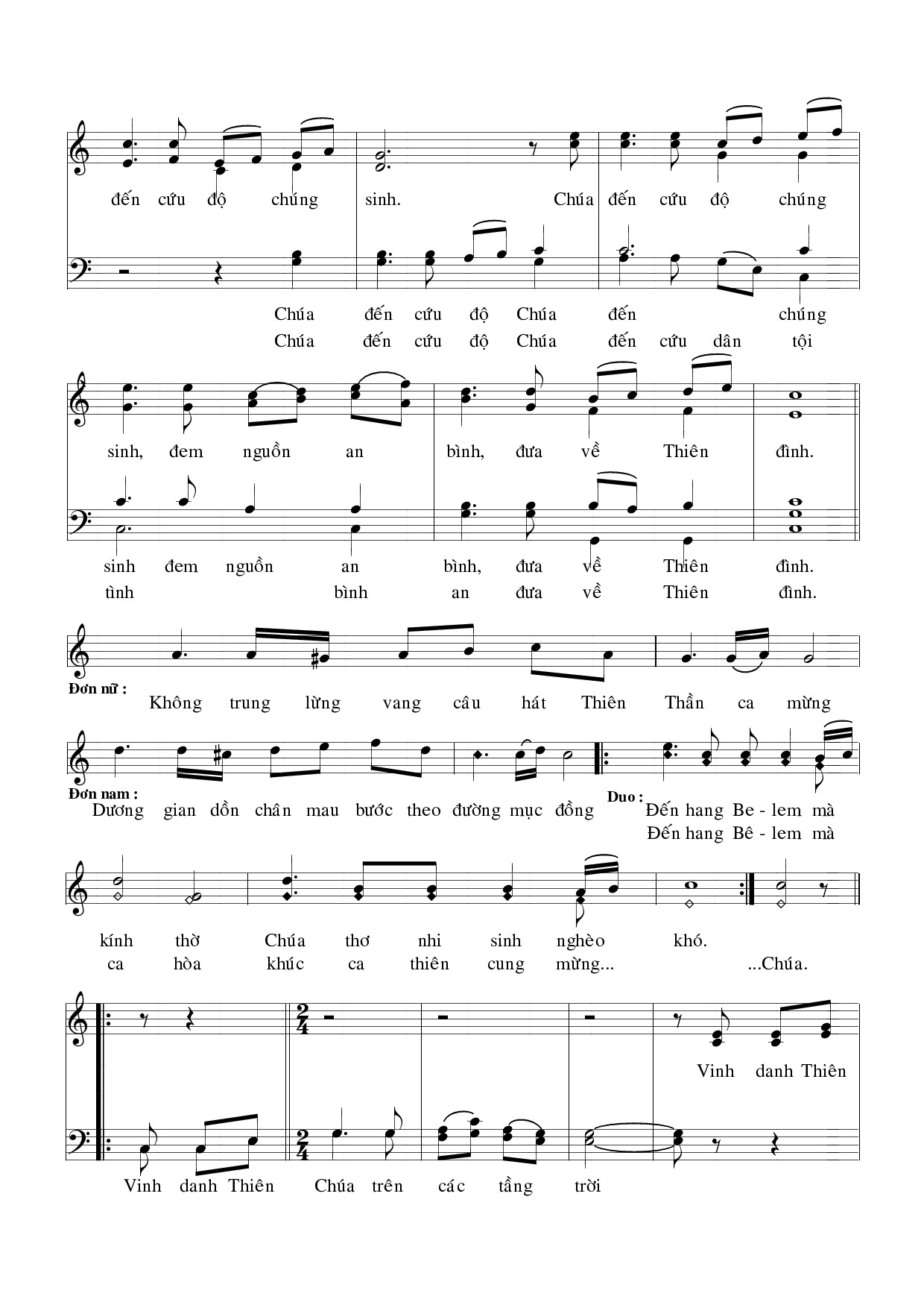 Page 4 of Sheet music PDF Đêm Huyền Diệu - Thu An