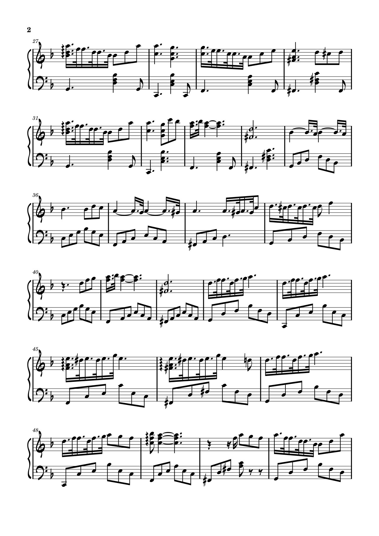 Page 2 of Sheet music PDF Only – Lee hi Sheet Piano - Lul i just use this
