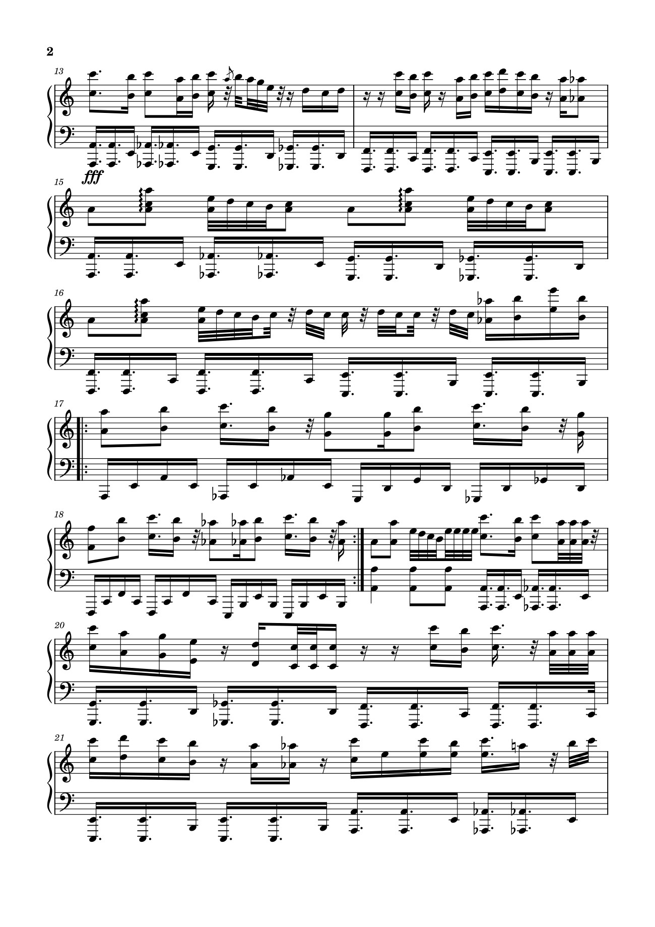Page 2 of Sheet music PDF An enigmatic encounter Sheet Piano - Mr.Sal