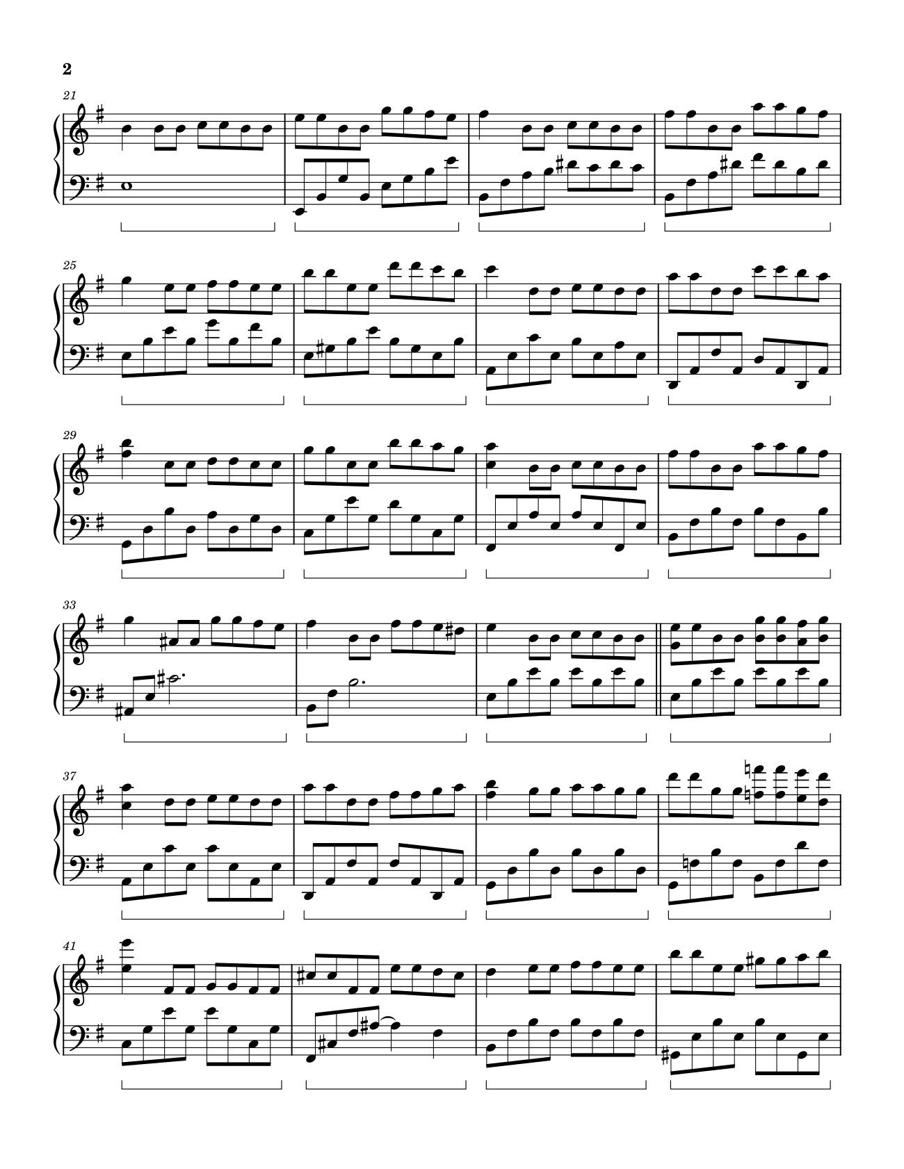 Page 2 of Sheet music PDF Windmills of your Mind Sheet Piano - Dimagranovsky
