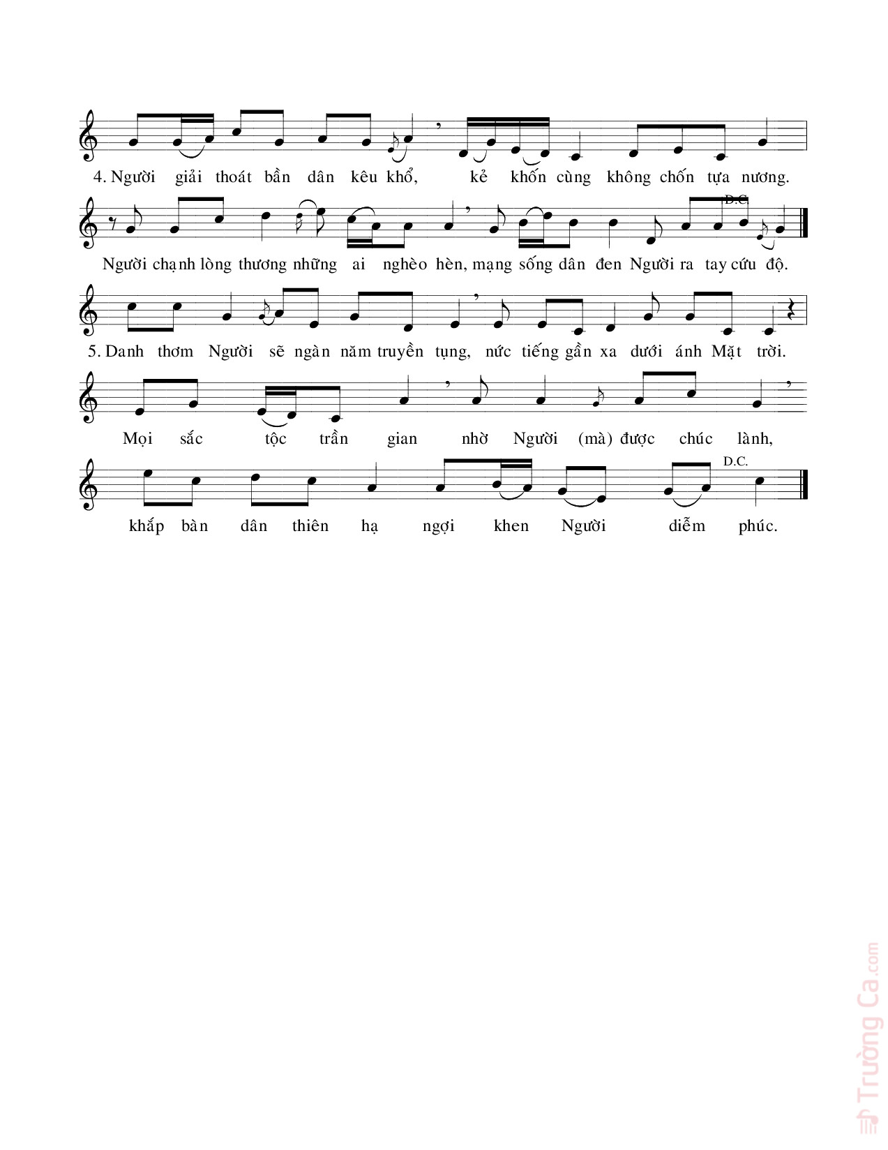 Page 2 of Sheet music PDF Thánh Vịnh 71, Lễ Hiển Linh - Xuân Thảo
