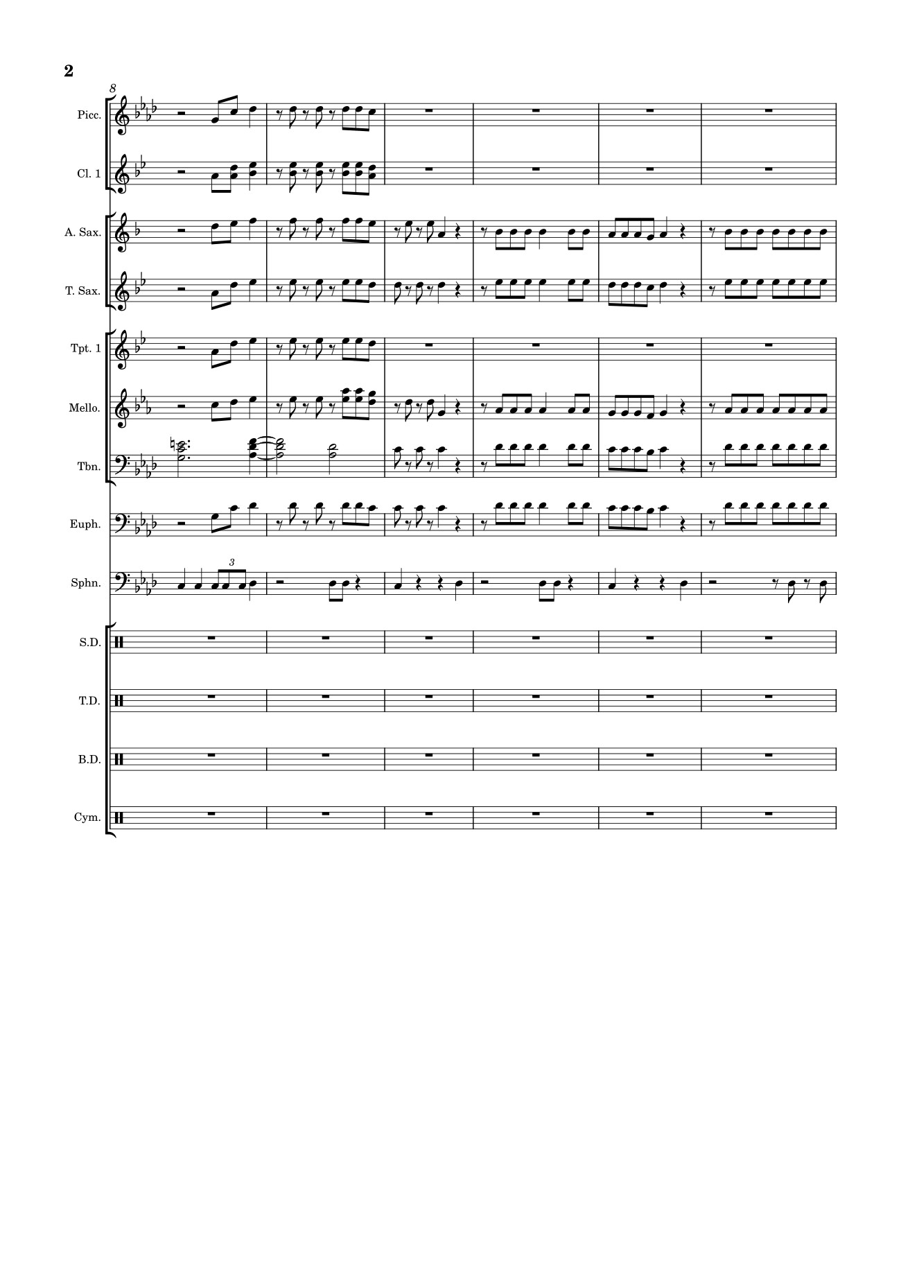 Page 2 of Sheet music PDF Unholy - Kim Petras