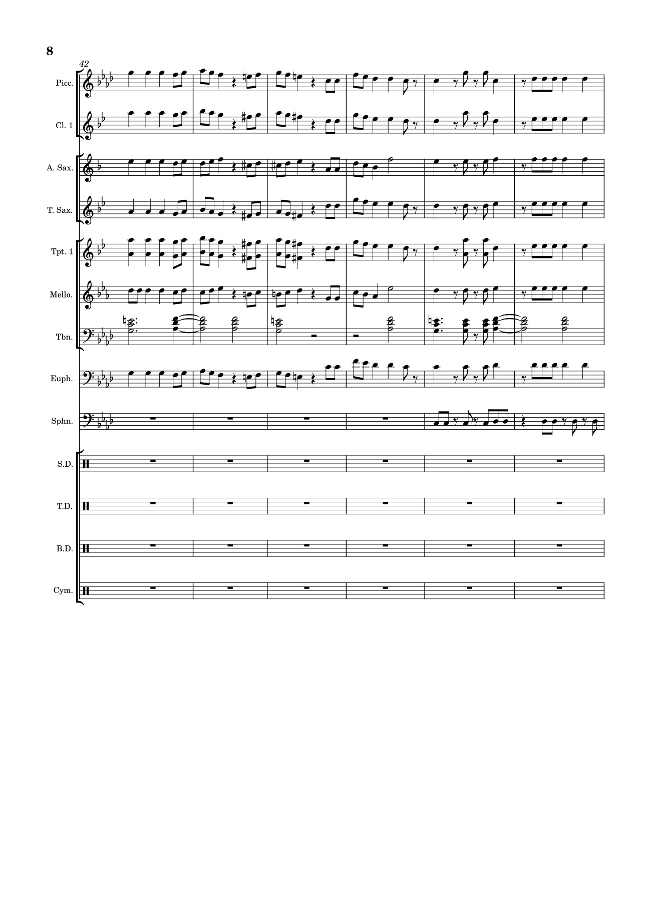 Page 8 of Sheet music PDF Unholy - Kim Petras