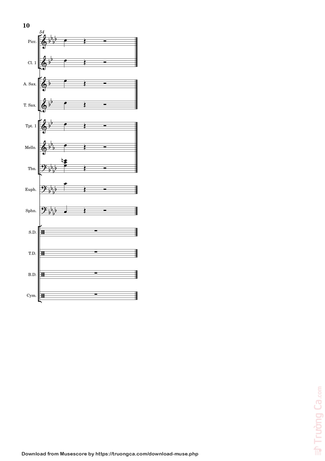 Page 10 of Sheet music PDF Unholy - Kim Petras