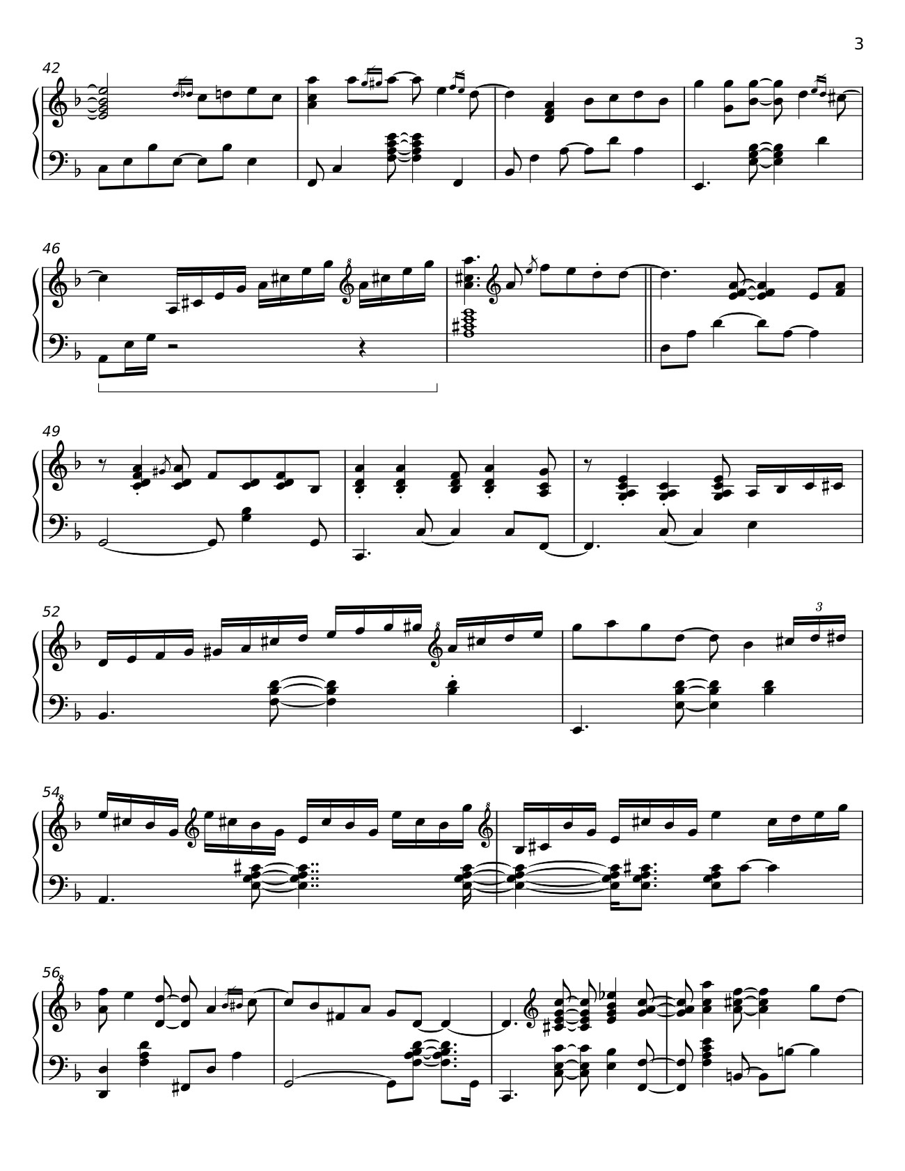 Page 3 of Sheet music PDF Người Hãy Quên Em Di Sheet Piano - Khac Hung