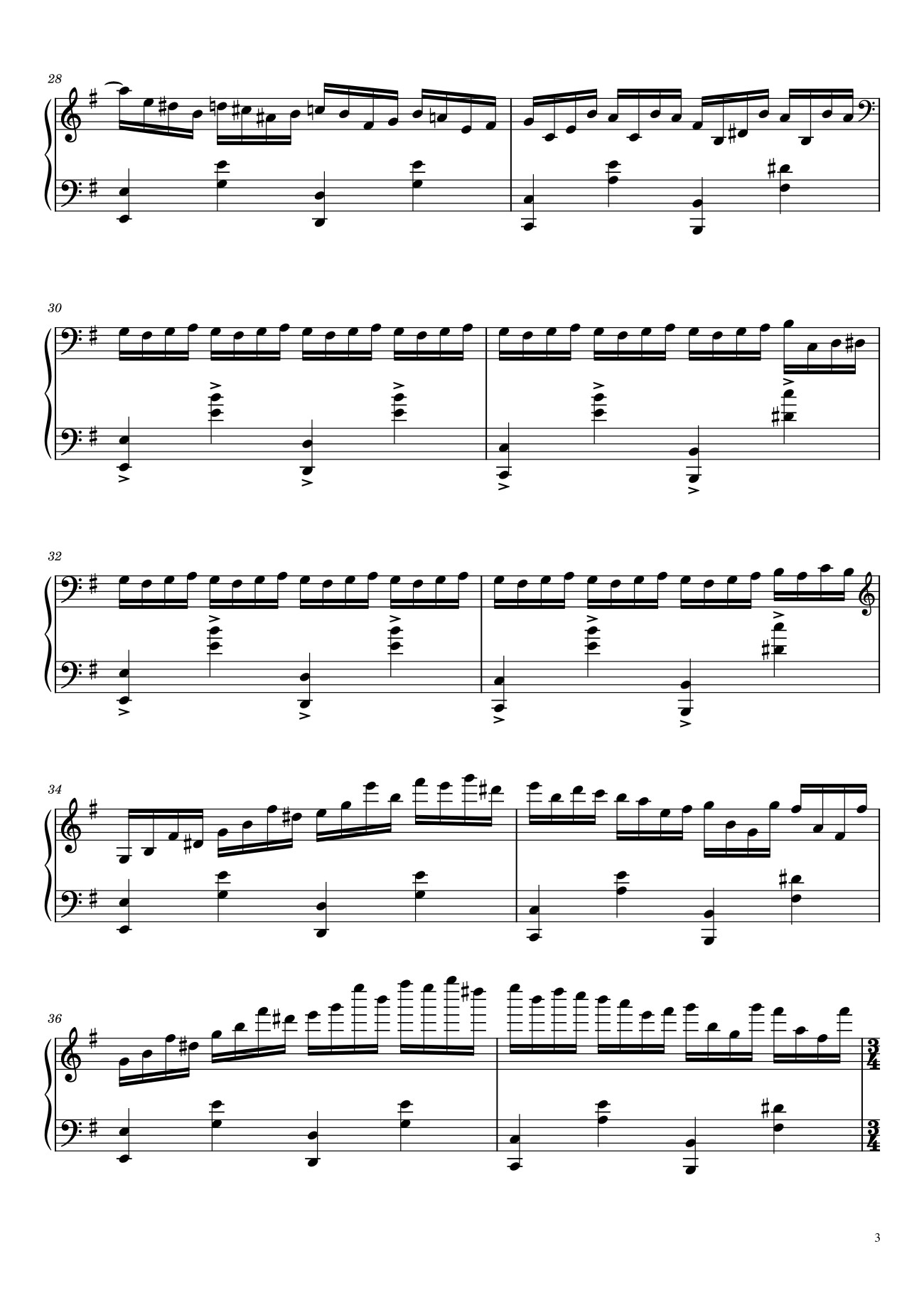 Page 3 of Sheet music PDF Time Travel Theme Sheet Piano - Jay Chou