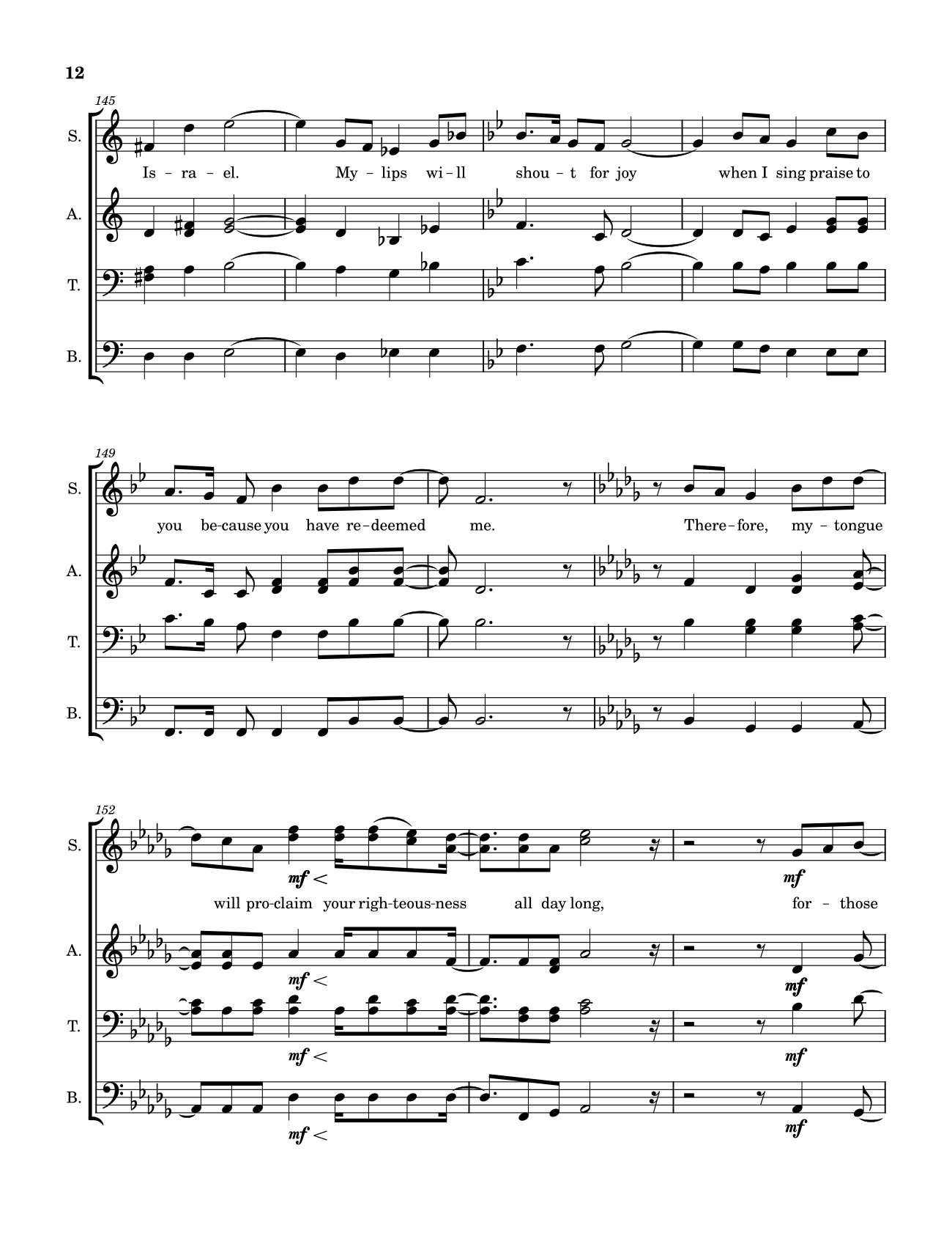 Page 12 of Sheet music PDF Psalm 71 Sheet Guitar TAB - Rjb4jesus