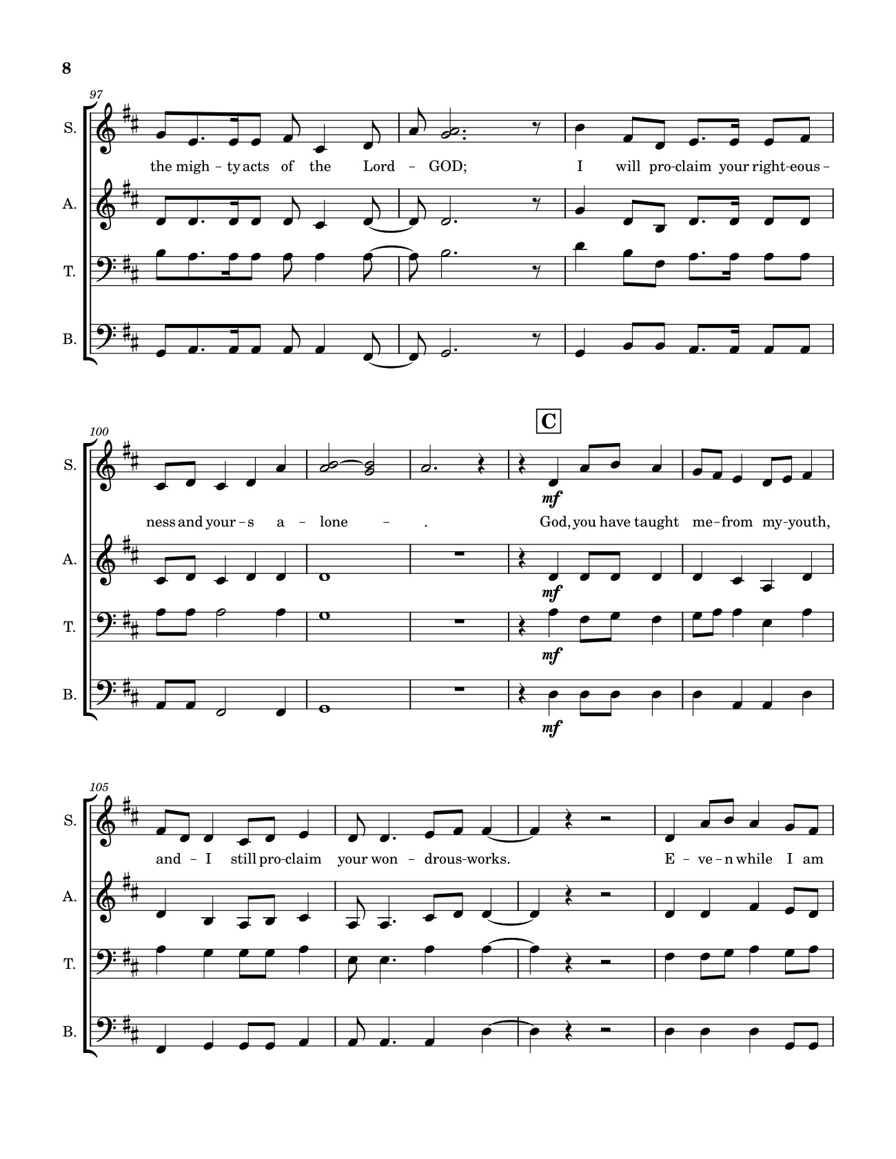 Page 8 of Sheet music PDF Psalm 71 Sheet Guitar TAB - Rjb4jesus