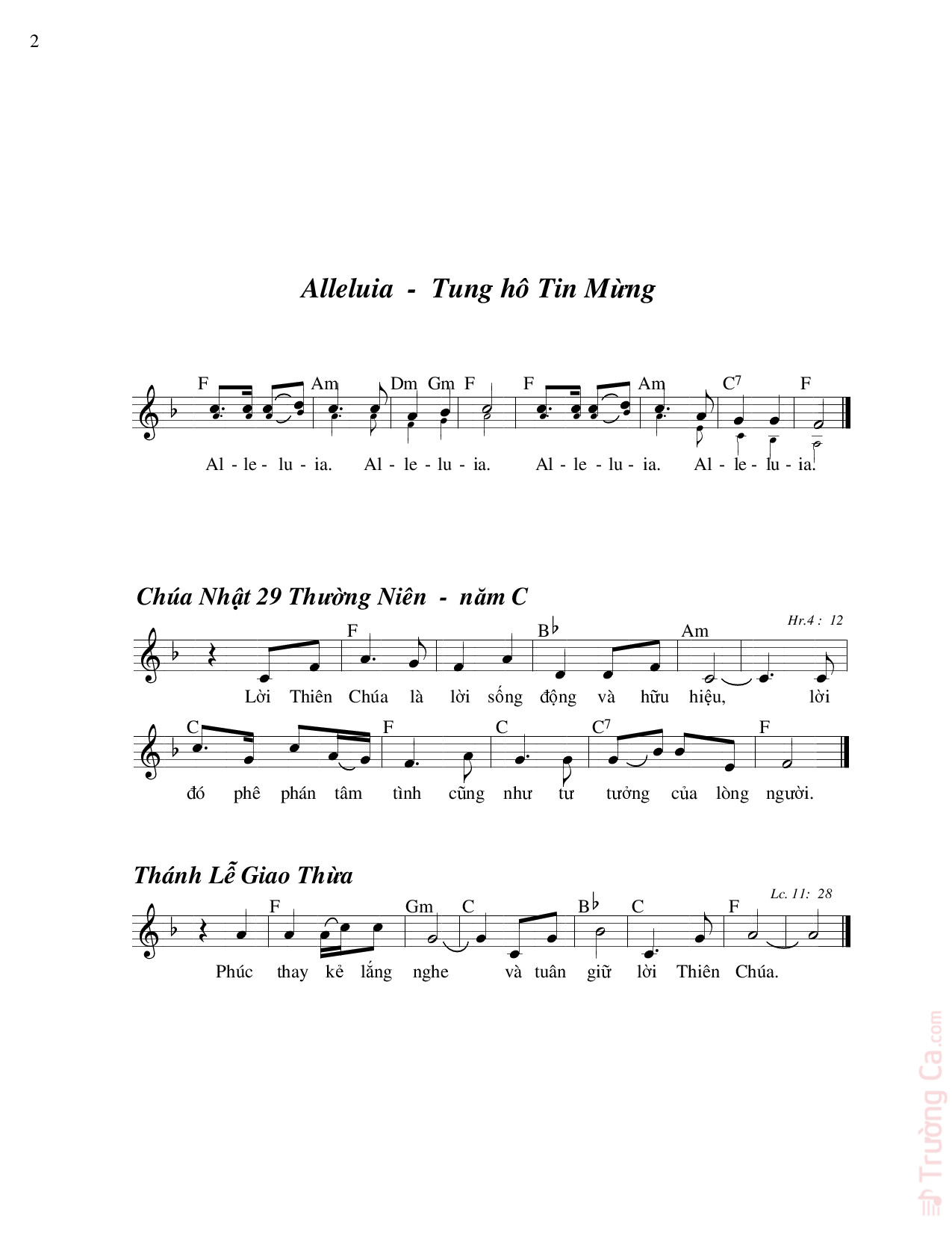 Ơn phù hộ chúng ta ở nơi danh Chúa là Đấng dựng nên cả đất trời, Trang 3