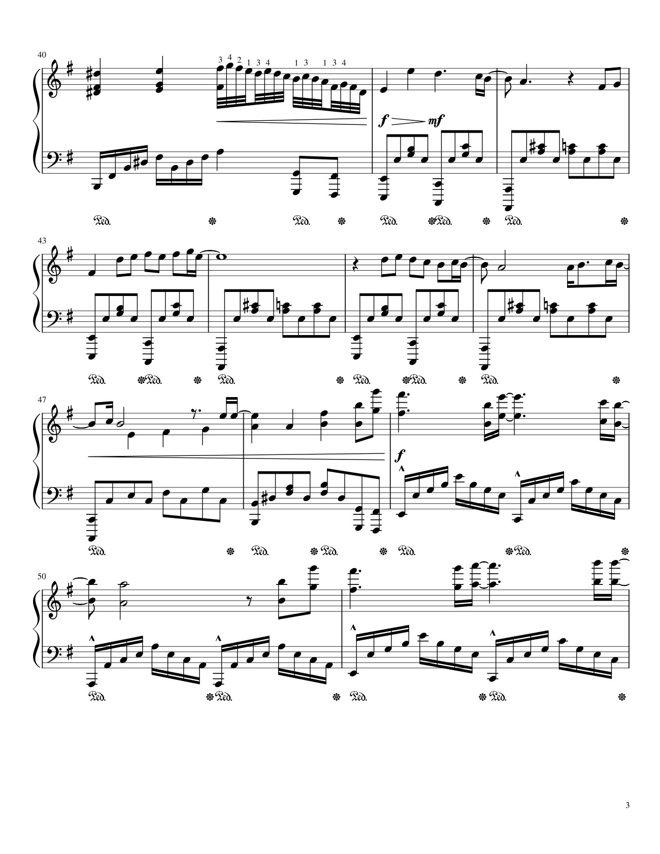 Page 3 of Sheet music PDF No Time To Die Sheet Piano - Nobii_Piano