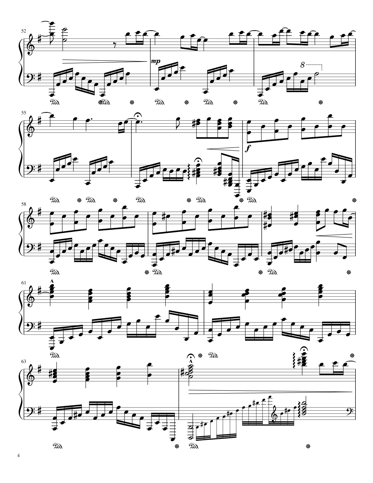 Page 4 of Sheet music PDF No Time To Die Sheet Piano - Nobii_Piano