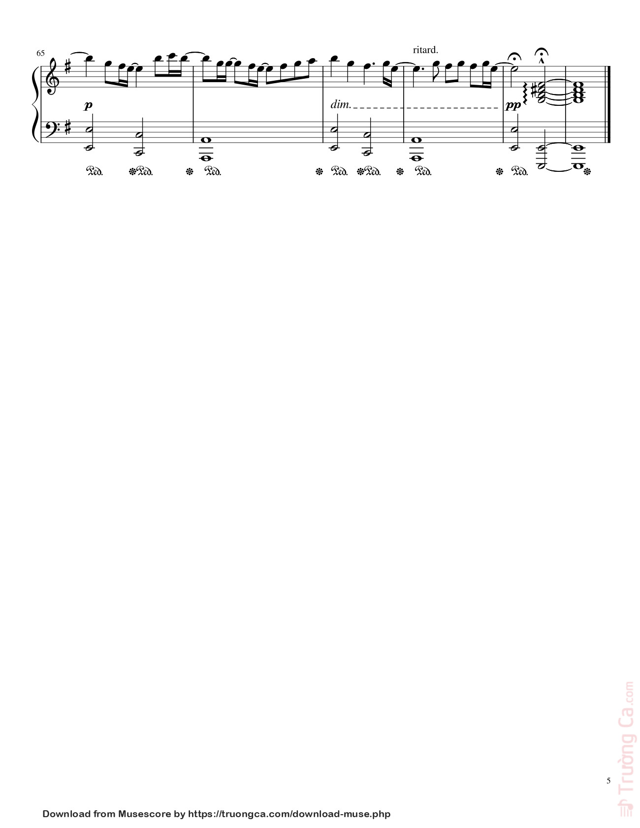 Page 5 of Sheet music PDF No Time To Die Sheet Piano - Nobii_Piano