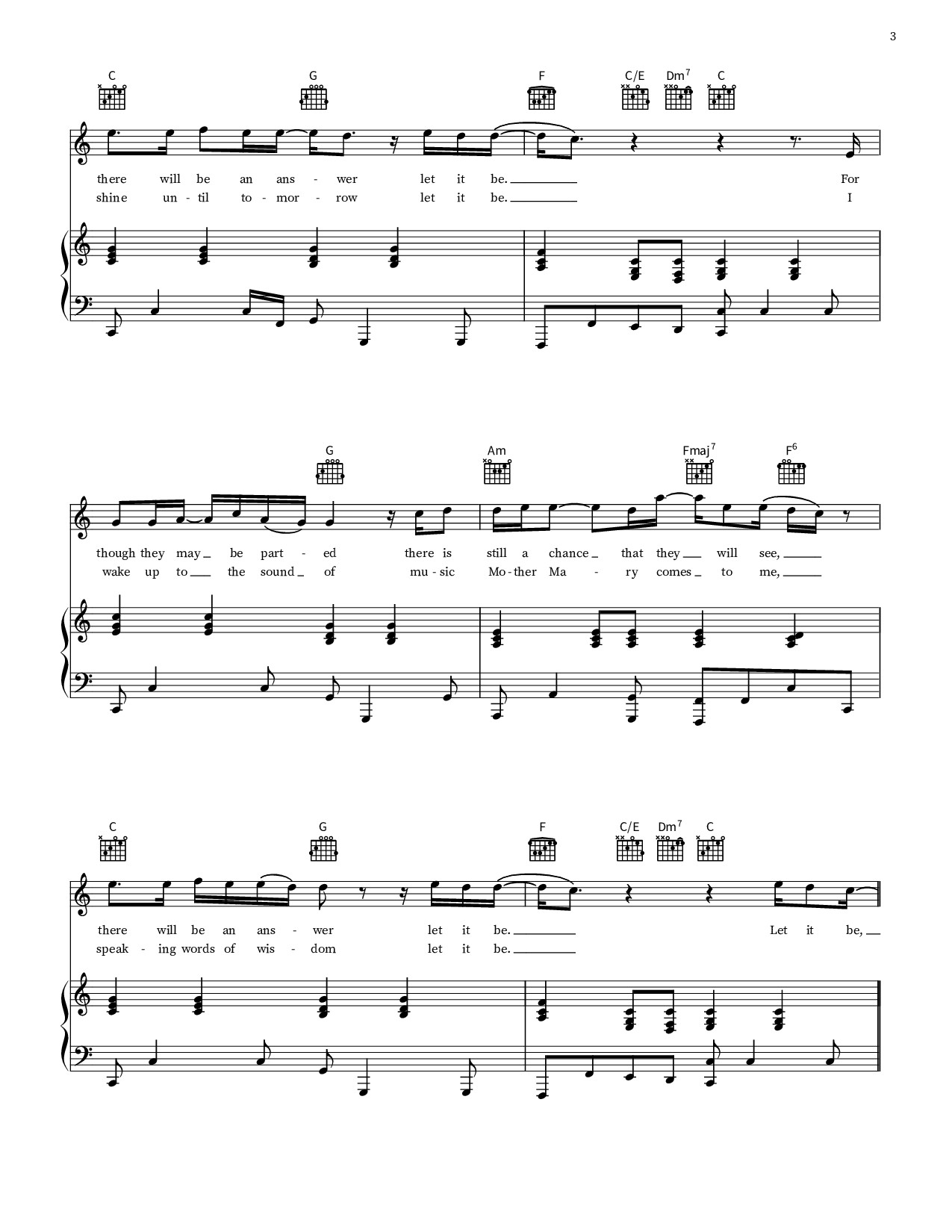 When I find myself in times of trouble, Mother Mary comes to me, Trang 5