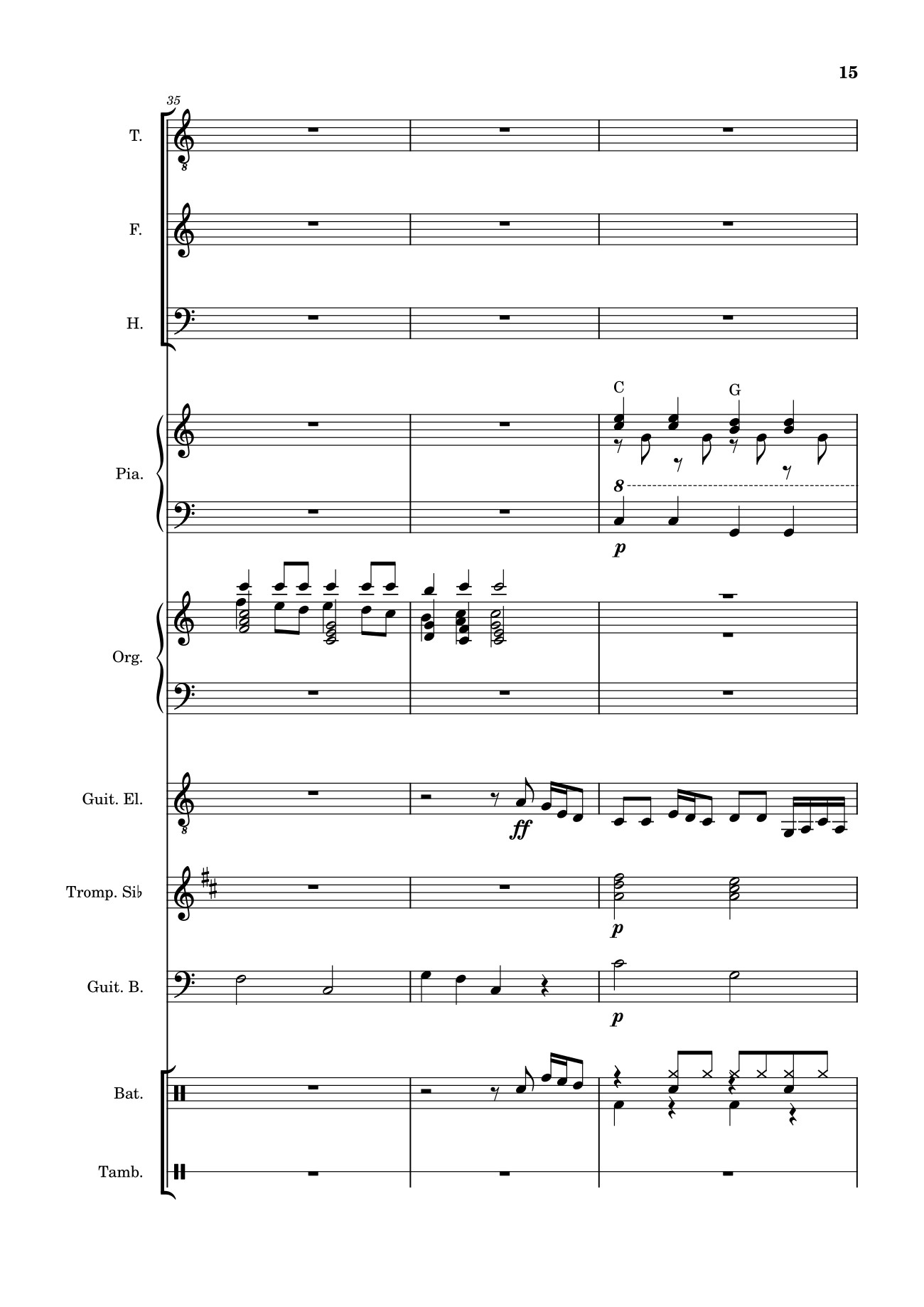 Page 15 of Sheet music PDF Let it be (hợp xướng) - Albert Jean-Paul