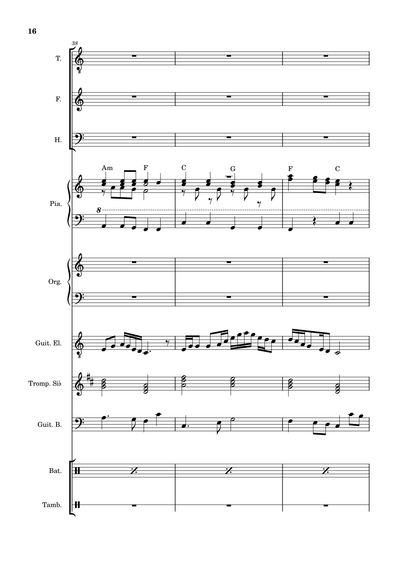 Page 16 of Sheet music PDF Let it be (hợp xướng) - Albert Jean-Paul