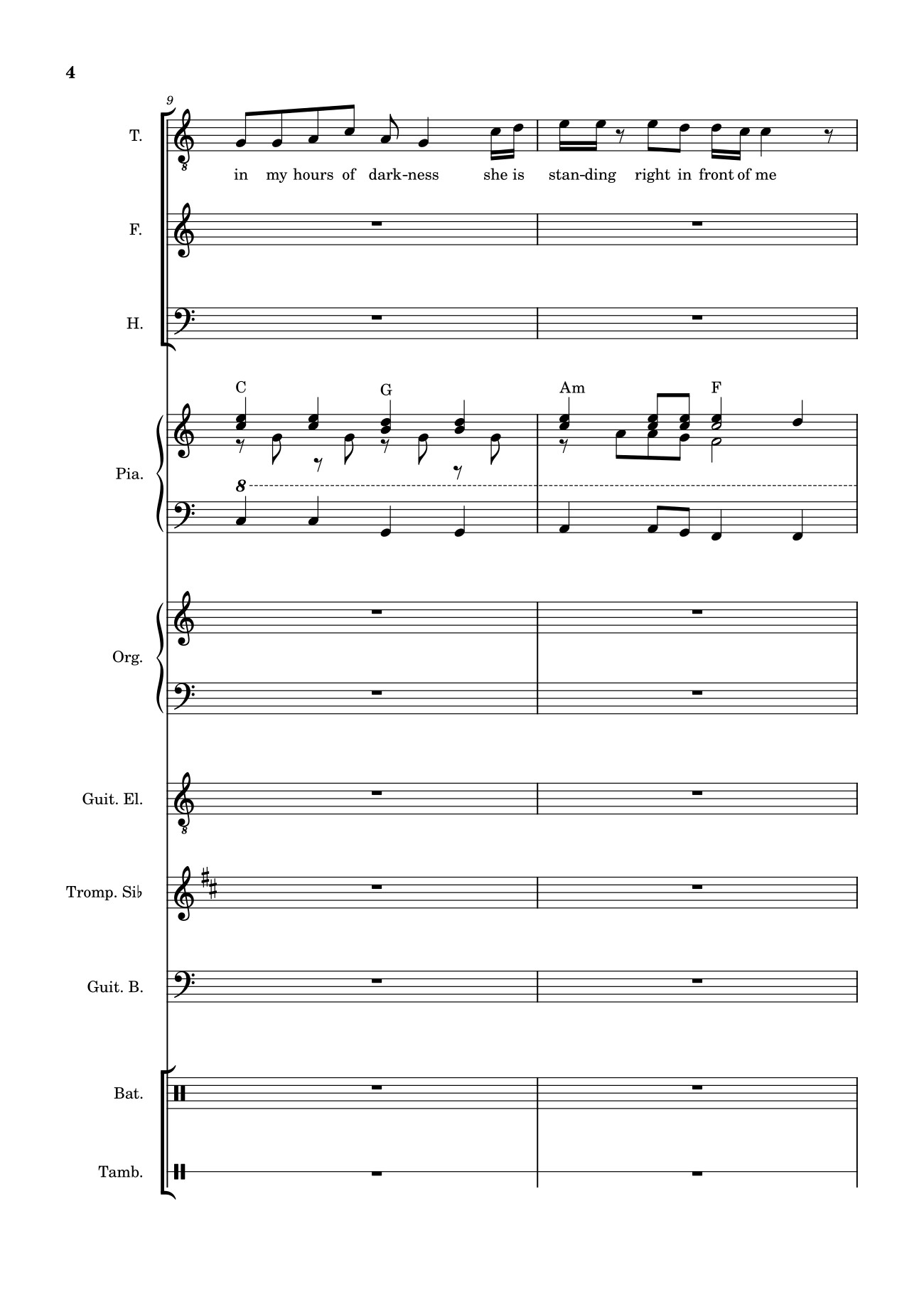 Page 4 of Sheet music PDF Let it be (hợp xướng) - Albert Jean-Paul