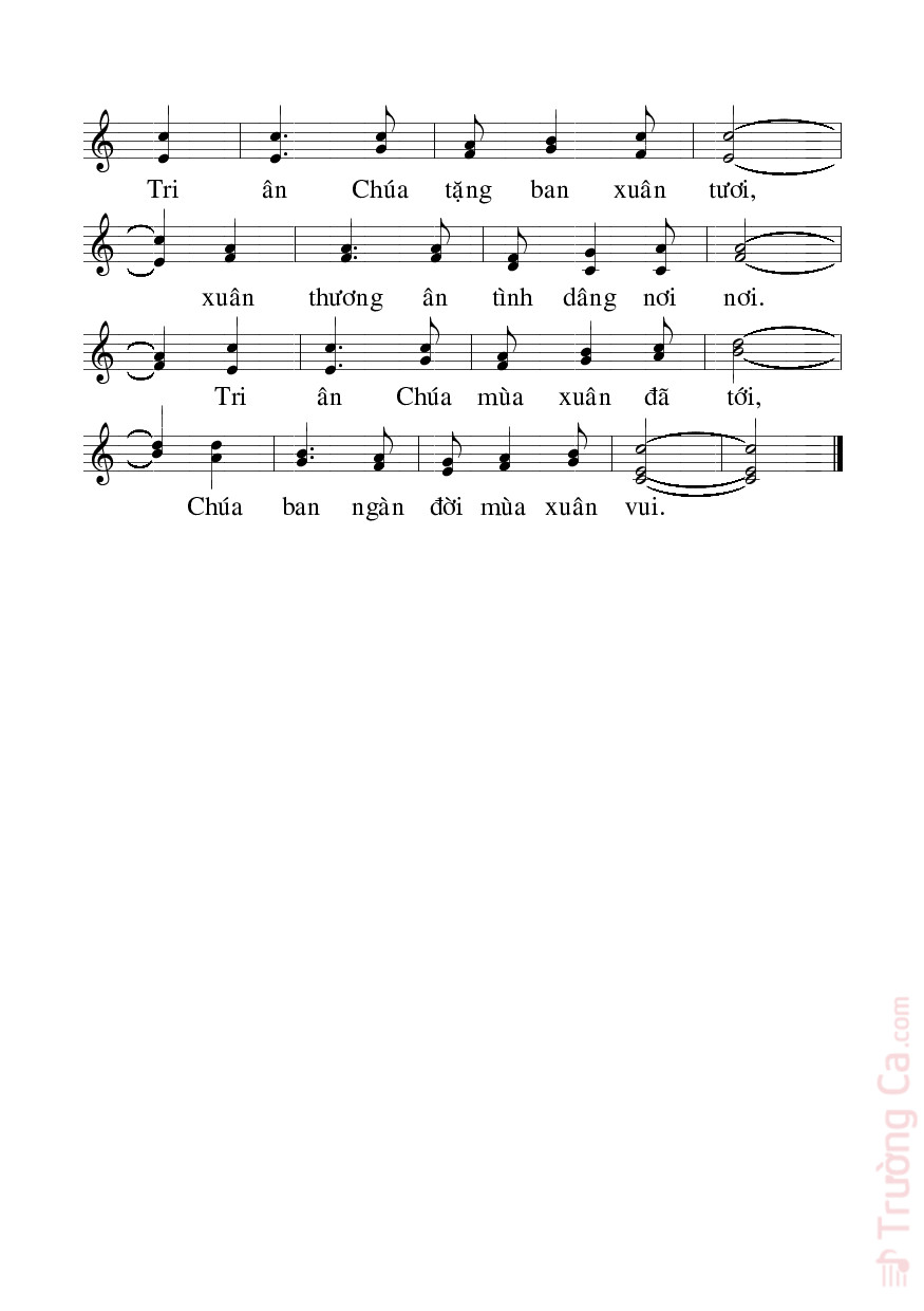 Page 2 of Sheet music PDF Chào mừng xuân mới - Đạt Đức