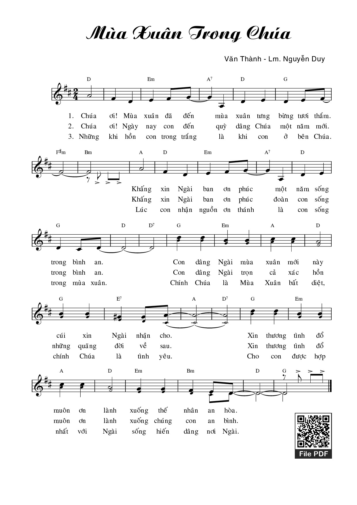 Mùa xuân trong Chú