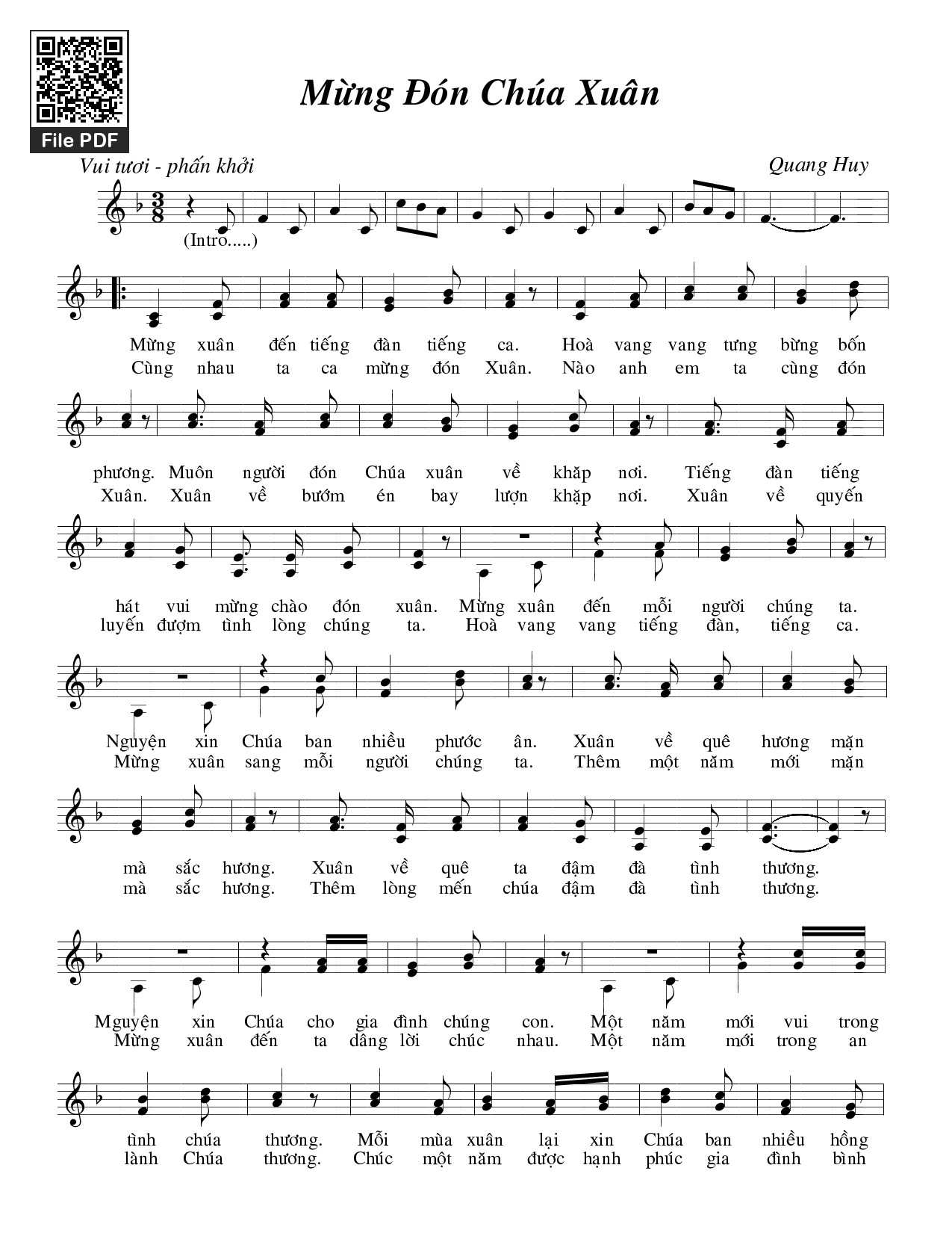 Mừng đón Chúa Xuân