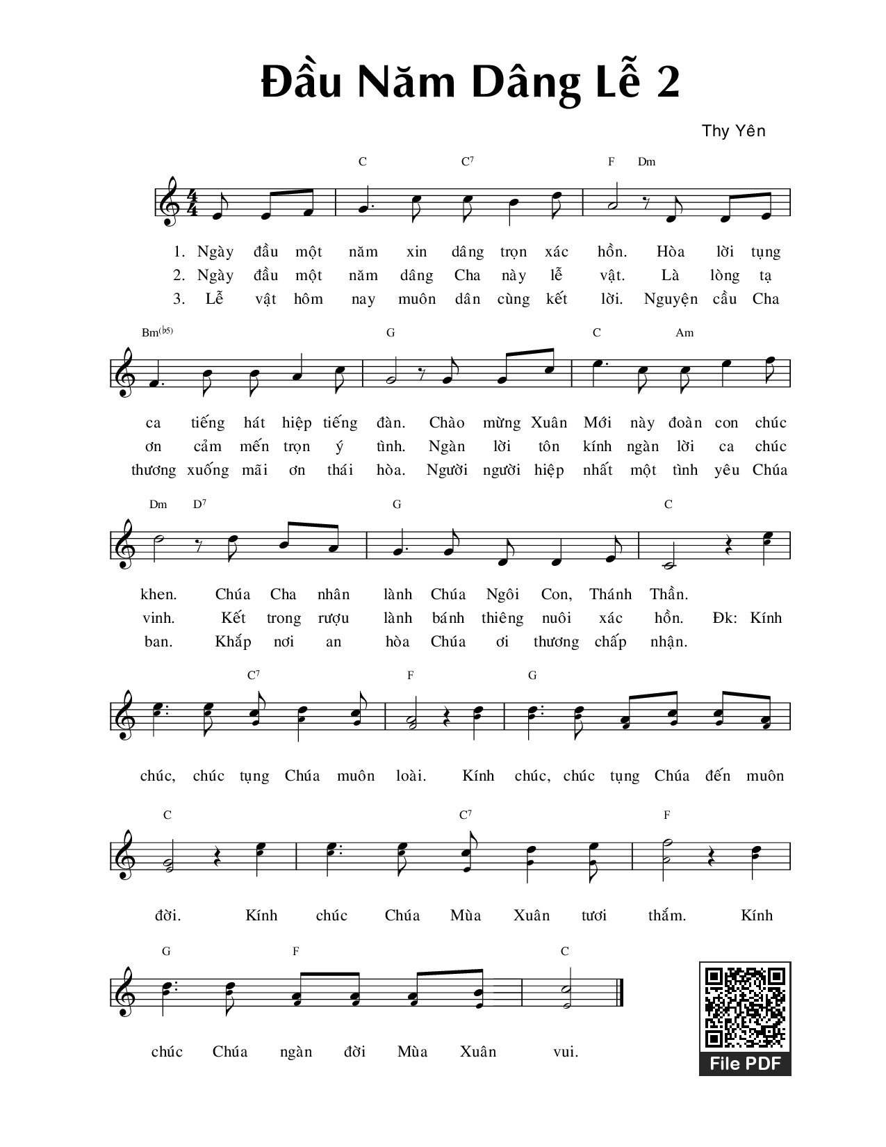 Ngày đầu một năm