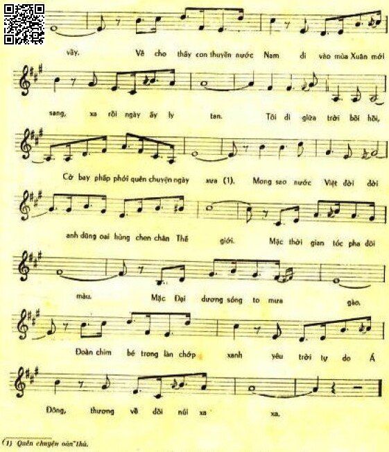 Page 3 of Sheet music PDF Hải ngoại thương ca - Nguyễn Văn Đông