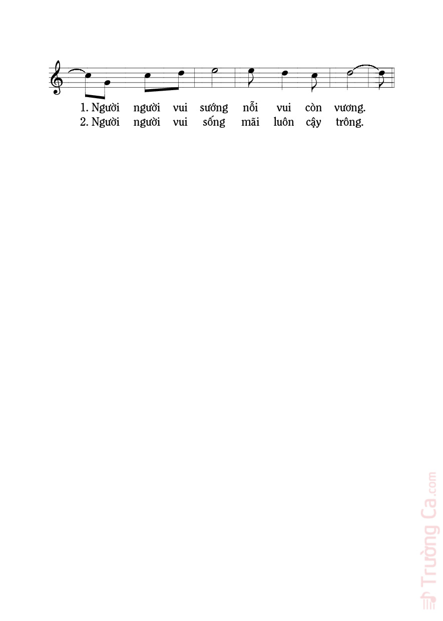Page 2 of Sheet music PDF Xuân nay đã về - Mi Trầm