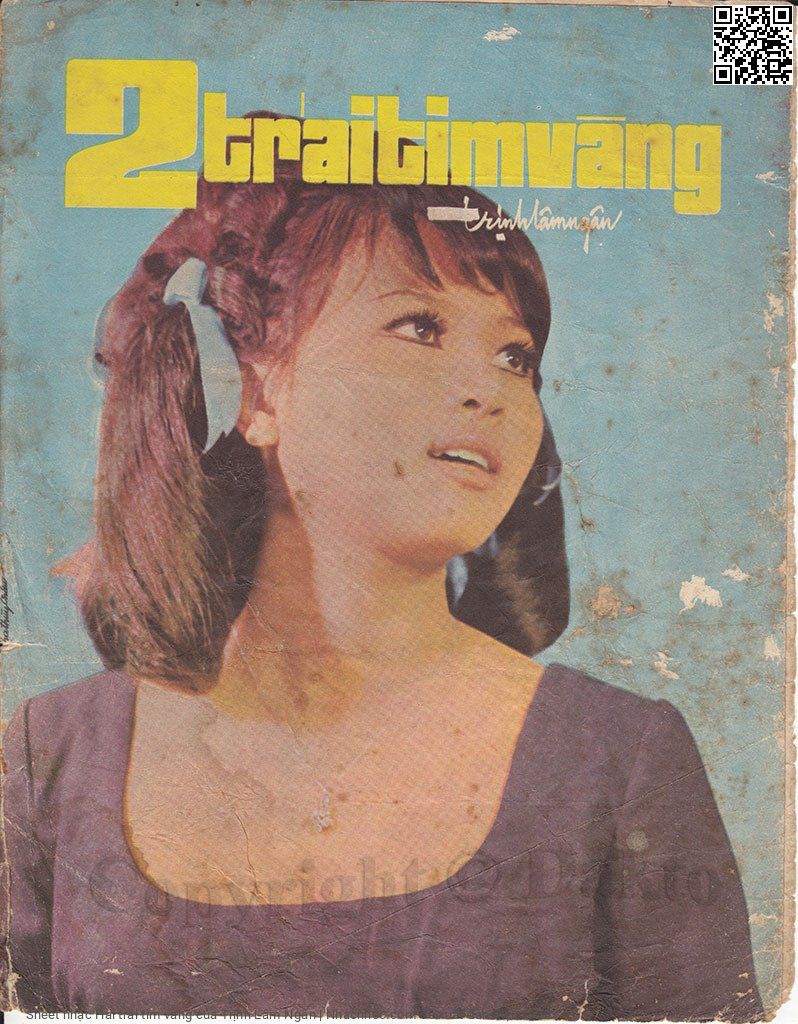 Page 1 of Sheet music PDF Hai trái tim vàng - Trịnh Lâm Ngân