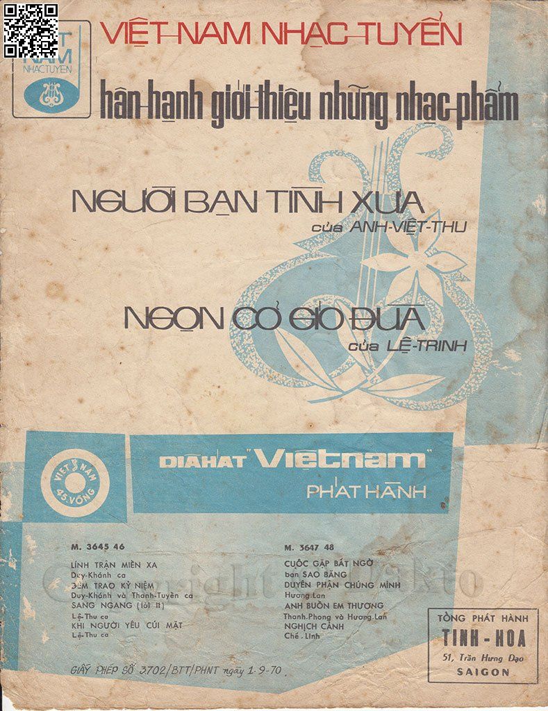 Page 4 of Sheet music PDF Hai trái tim vàng - Trịnh Lâm Ngân