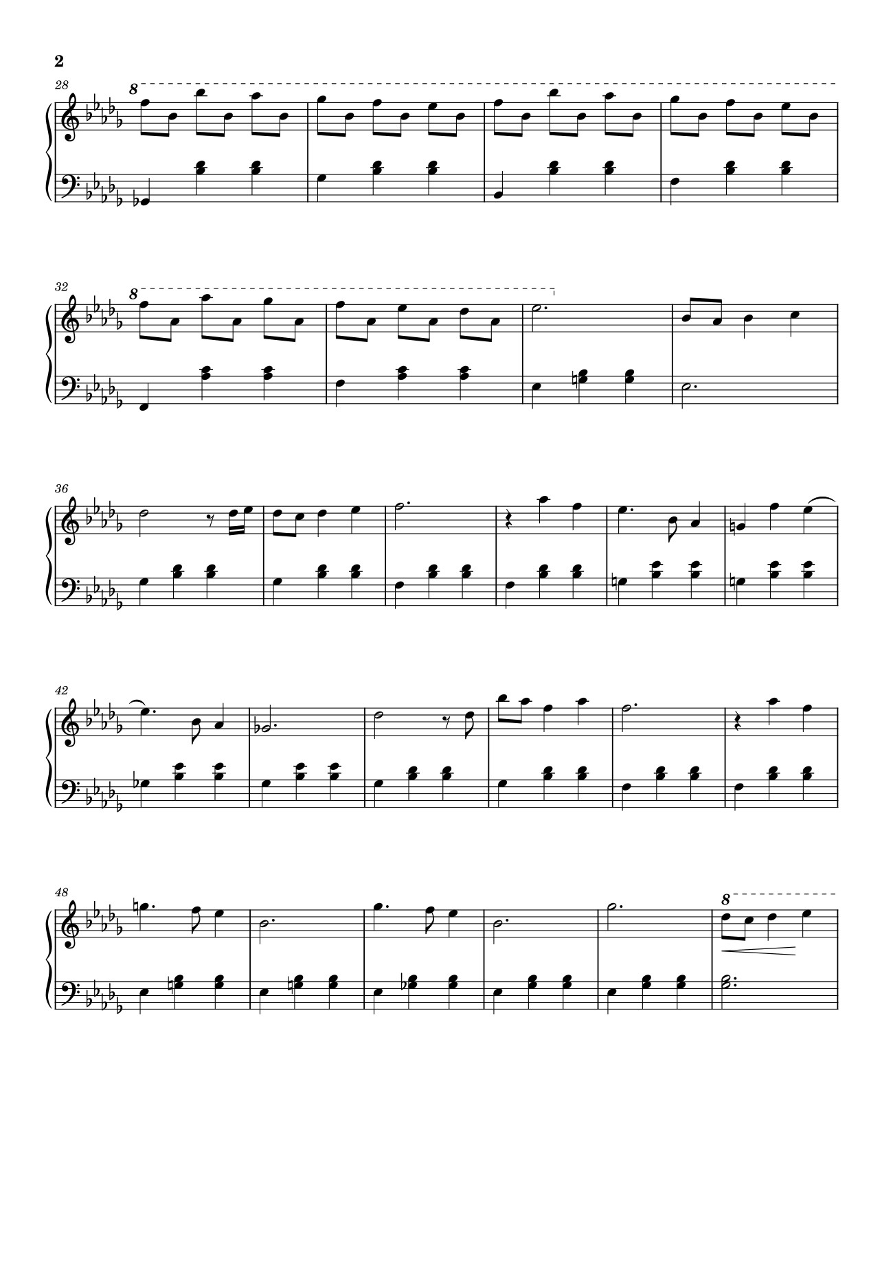 Page 2 of Sheet music PDF Valzer d