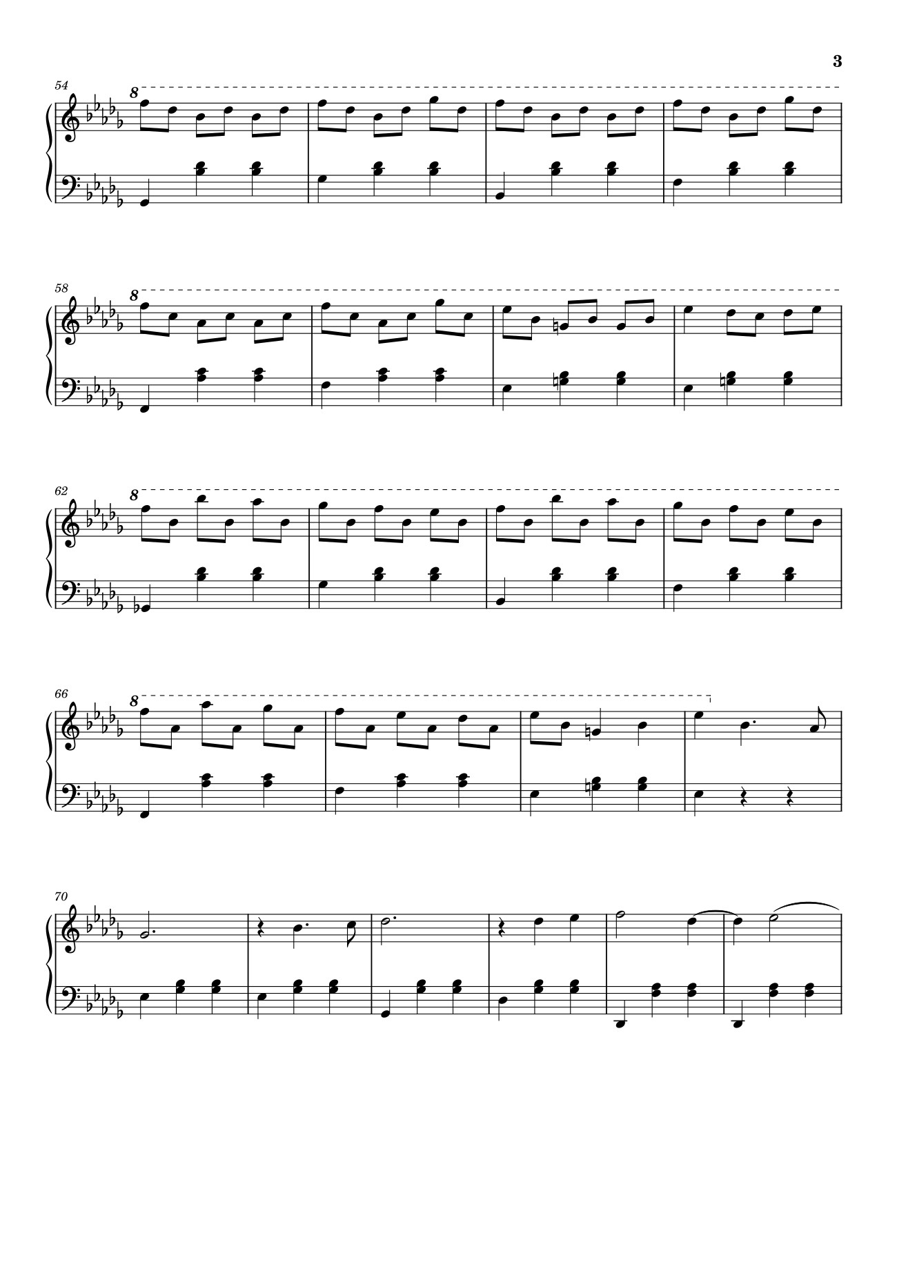 Page 3 of Sheet music PDF Valzer d