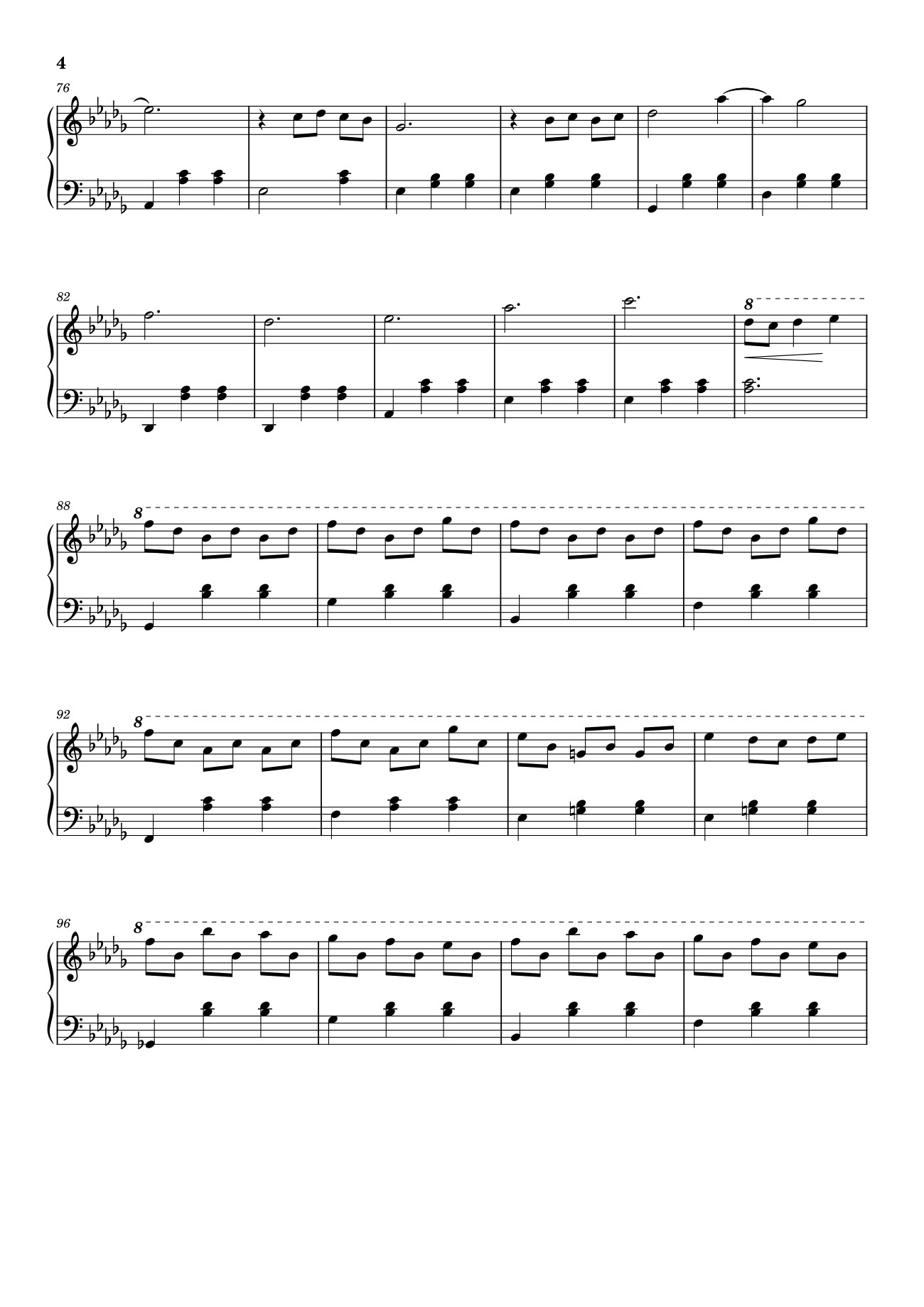 Page 4 of Sheet music PDF Valzer d