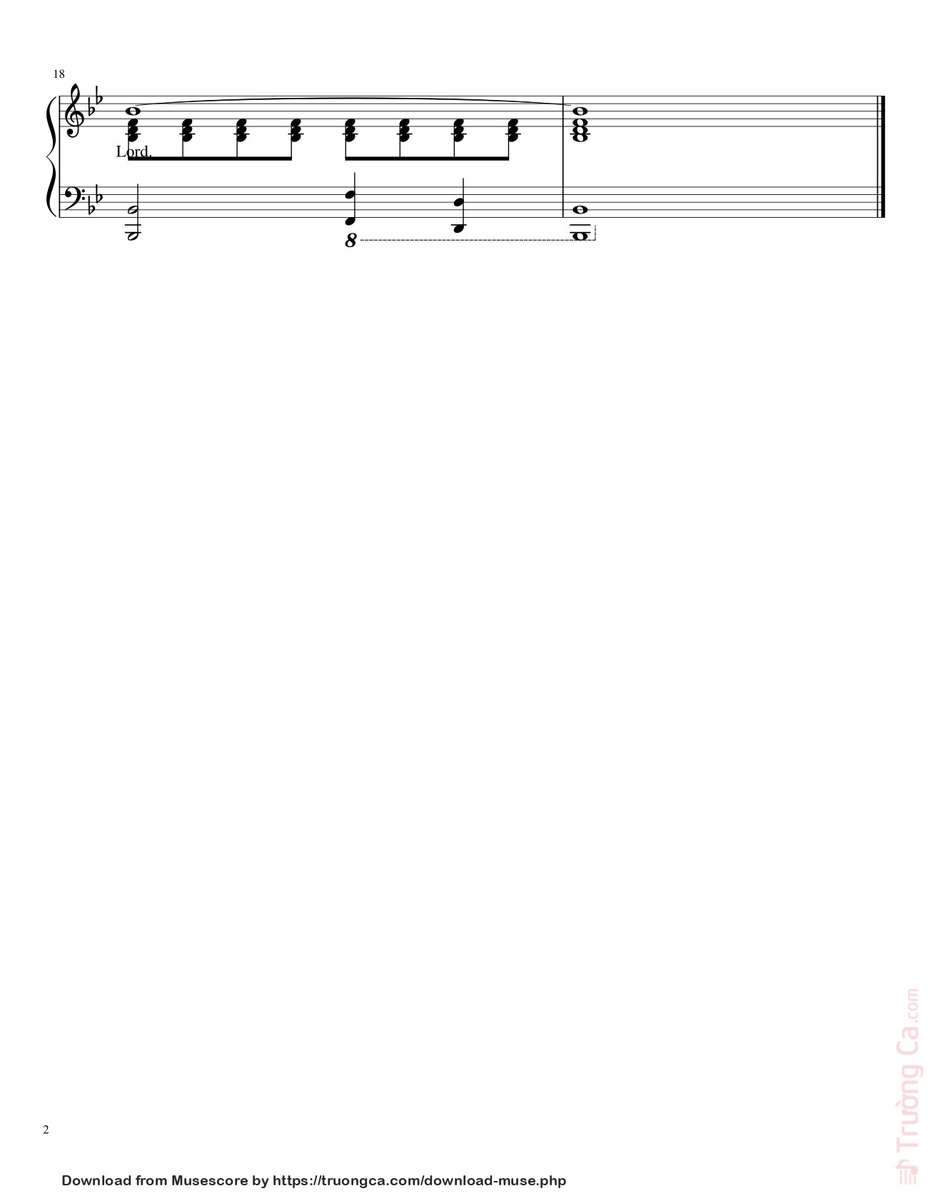 Page 2 of Sheet music PDF At the Name of Jesus Sheet Piano - Francis Adelman