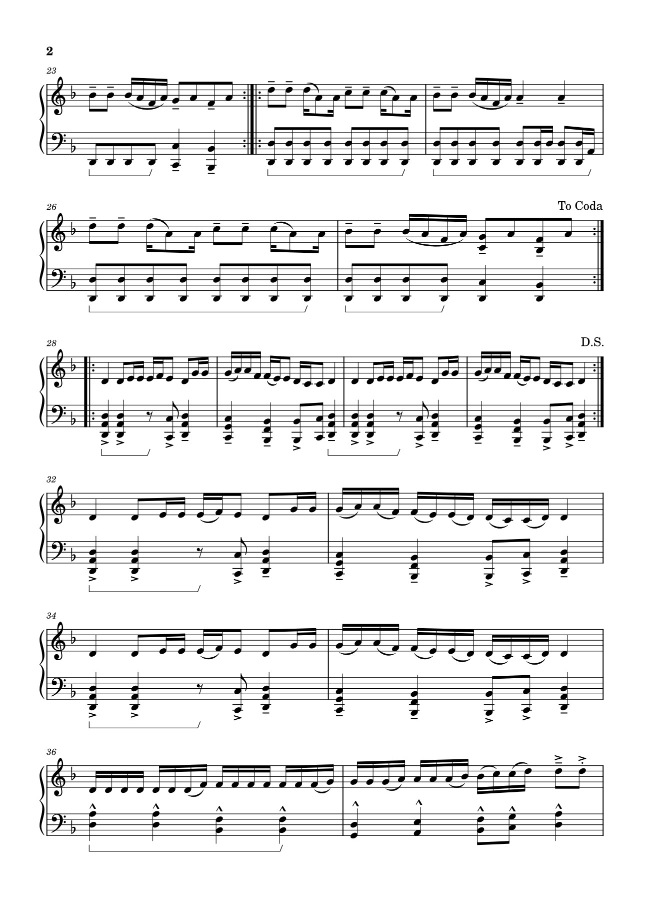 Page 2 of Sheet music PDF EPHEDRA, by My Sleeping Karma Sheet Piano - Andoni Penela